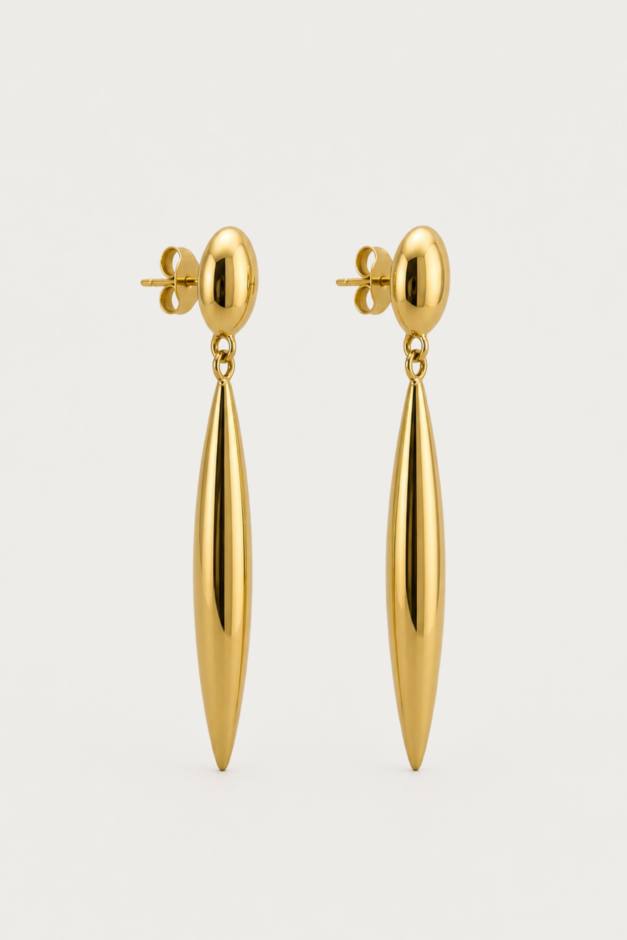 Axis Bar Drop Earrings