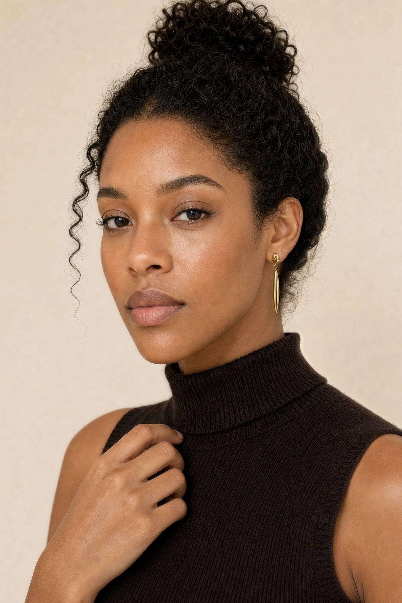 Axis Bar Drop Earrings
