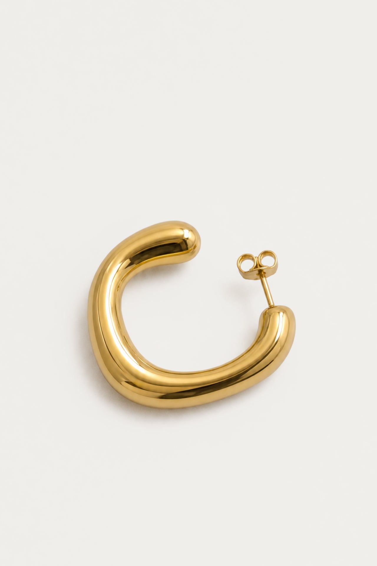 Bold Tube Drop Earrings