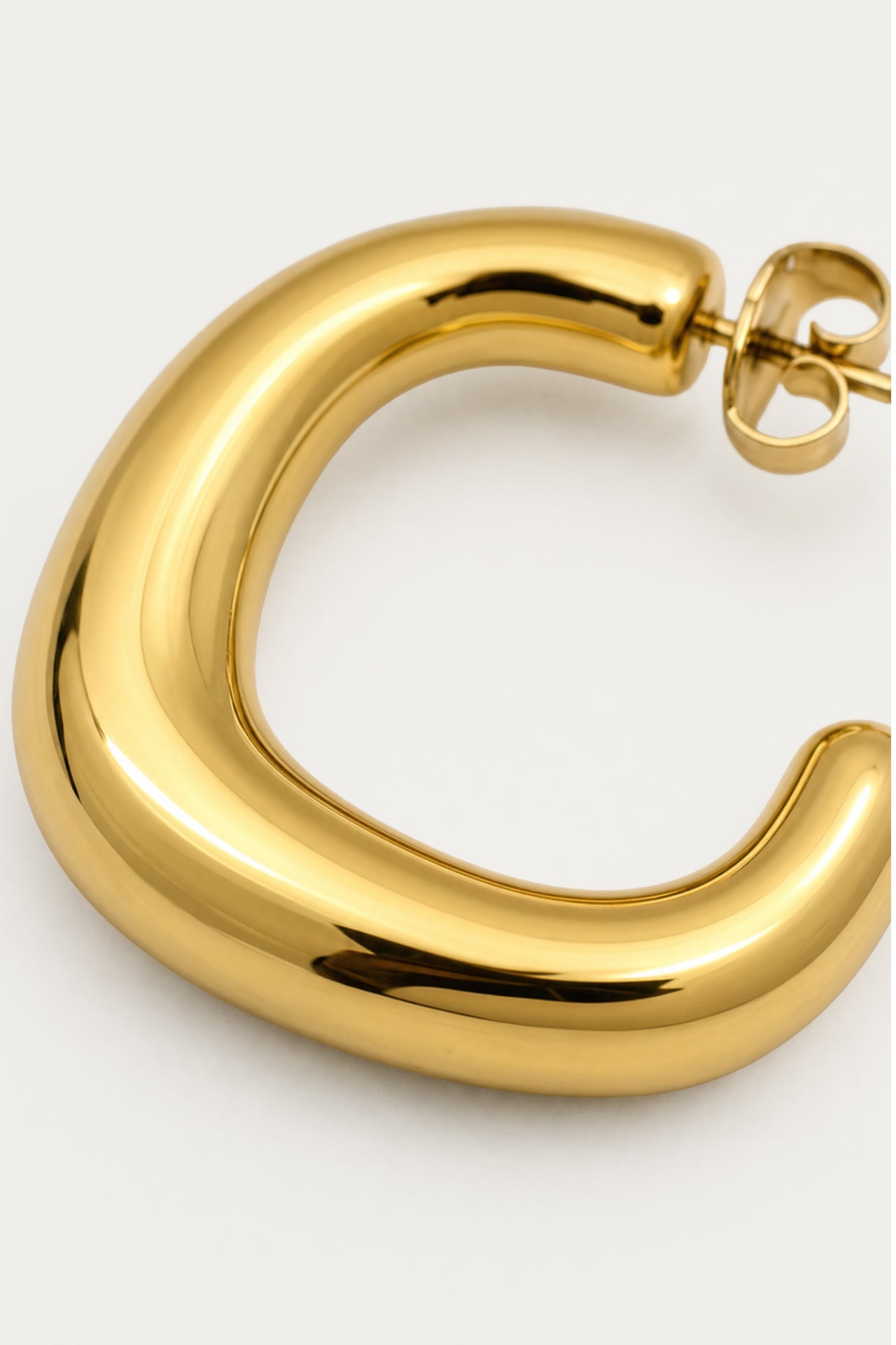 Bold Tube Drop Earrings