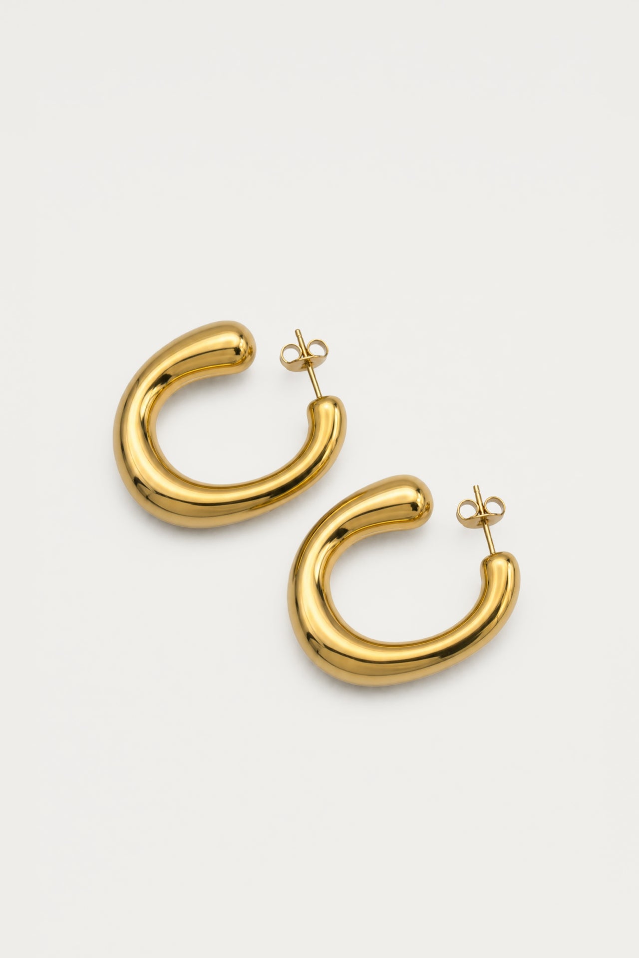 Bold Tube Drop Earrings