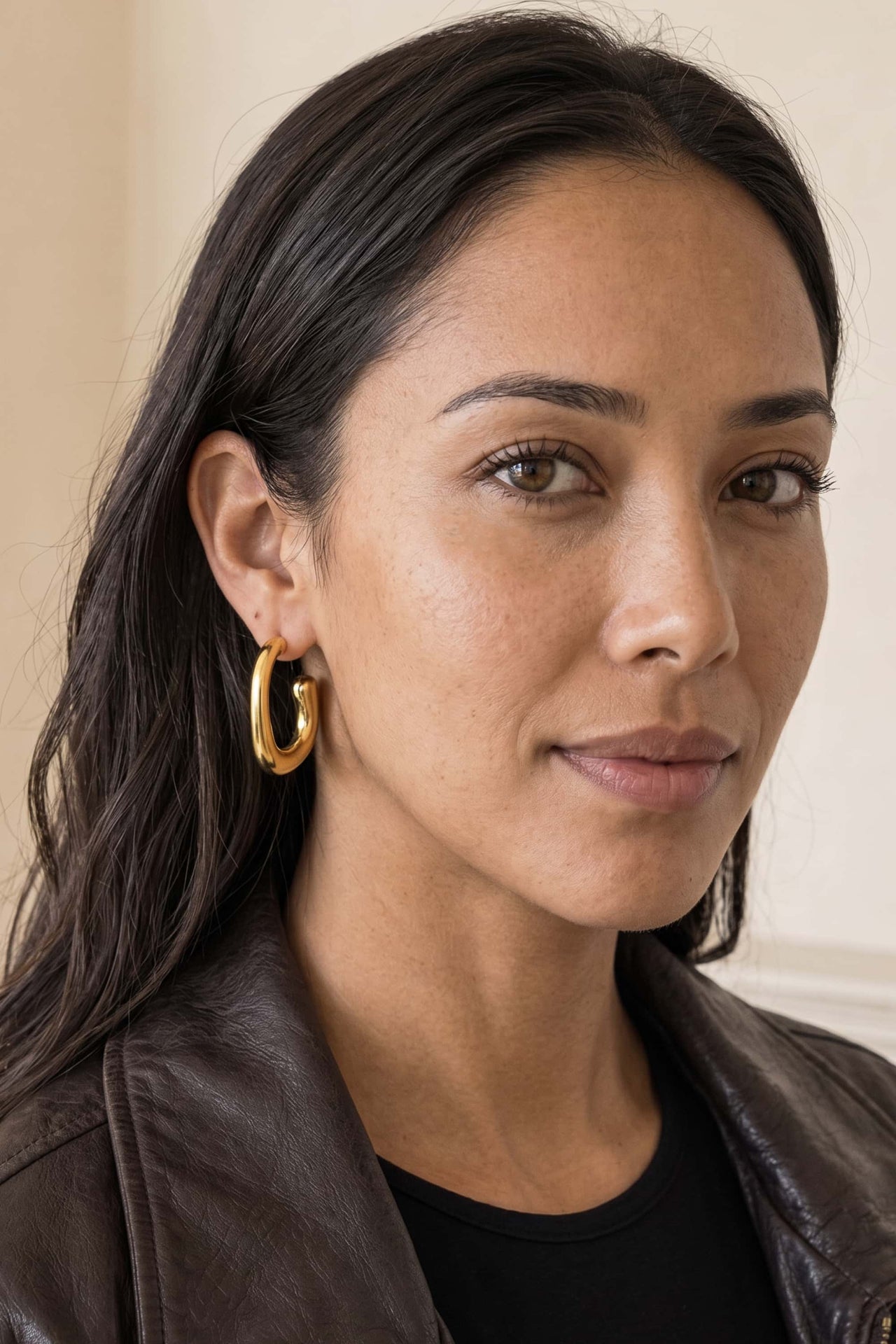 Bold Tube Drop Earrings