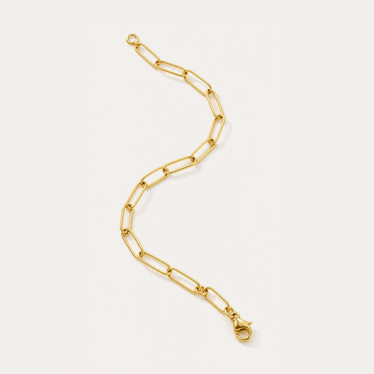 Rhea Paperclip Bracelet