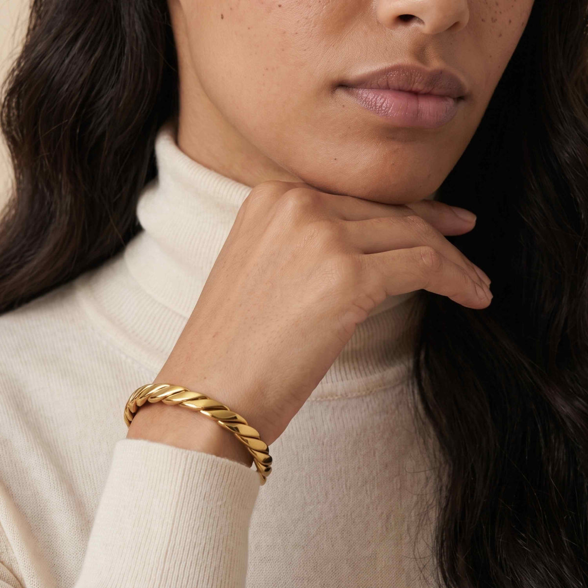 Twisted Open Cuff