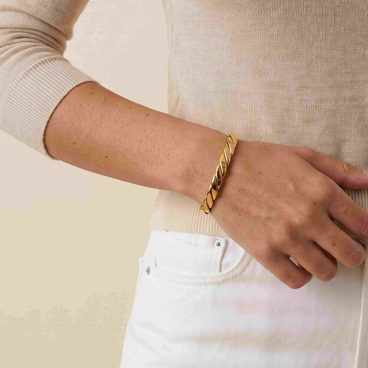 Twisted Open Cuff