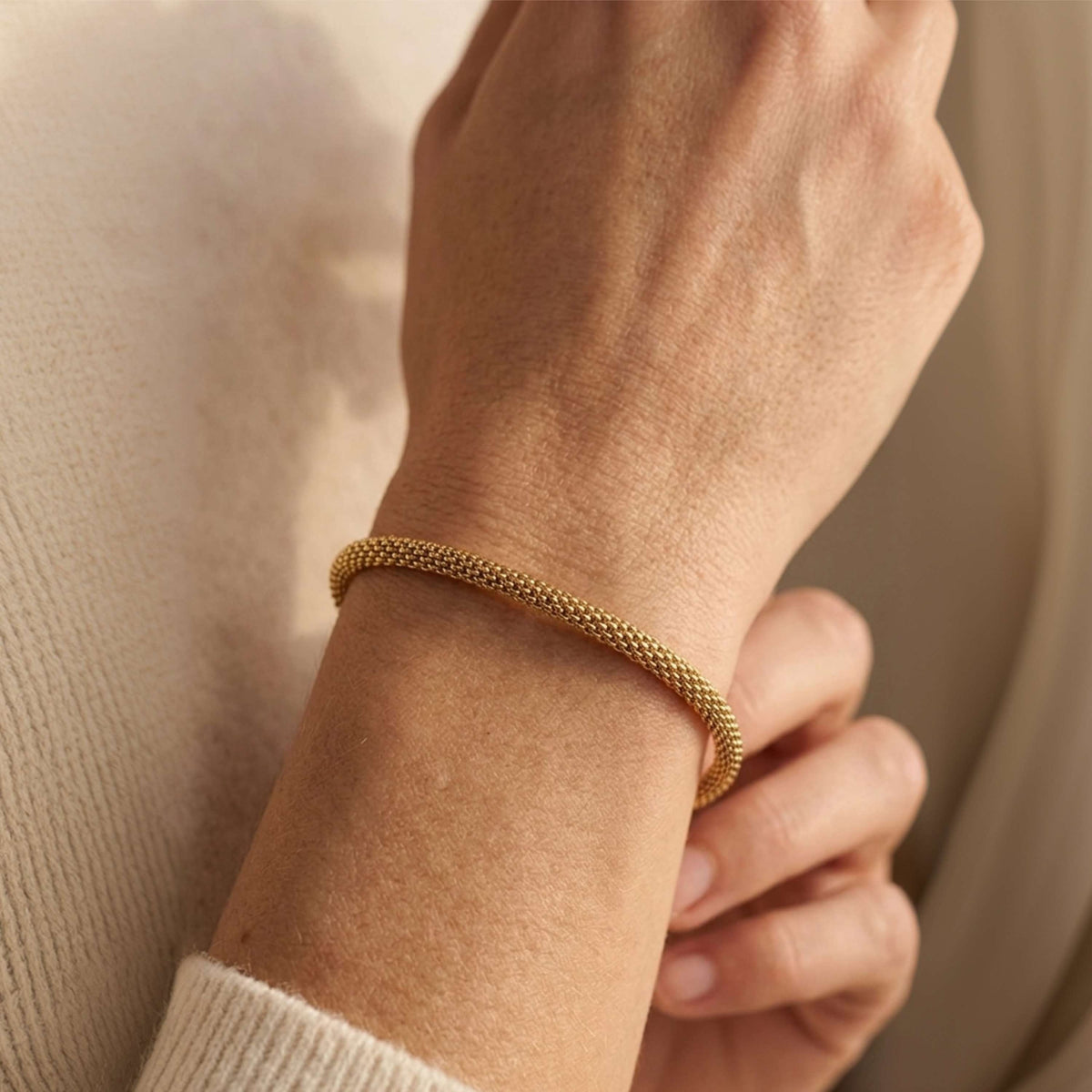Wave Chain Bracelet
