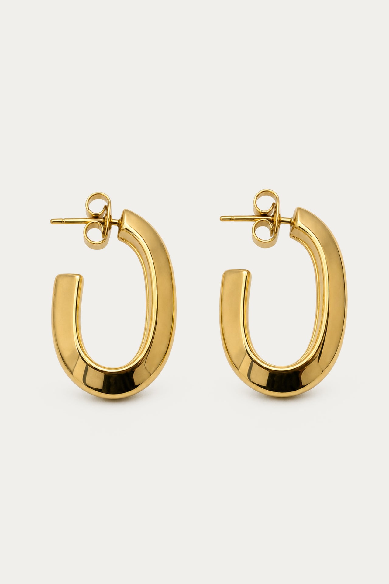 Classic Contour Drop Earrings