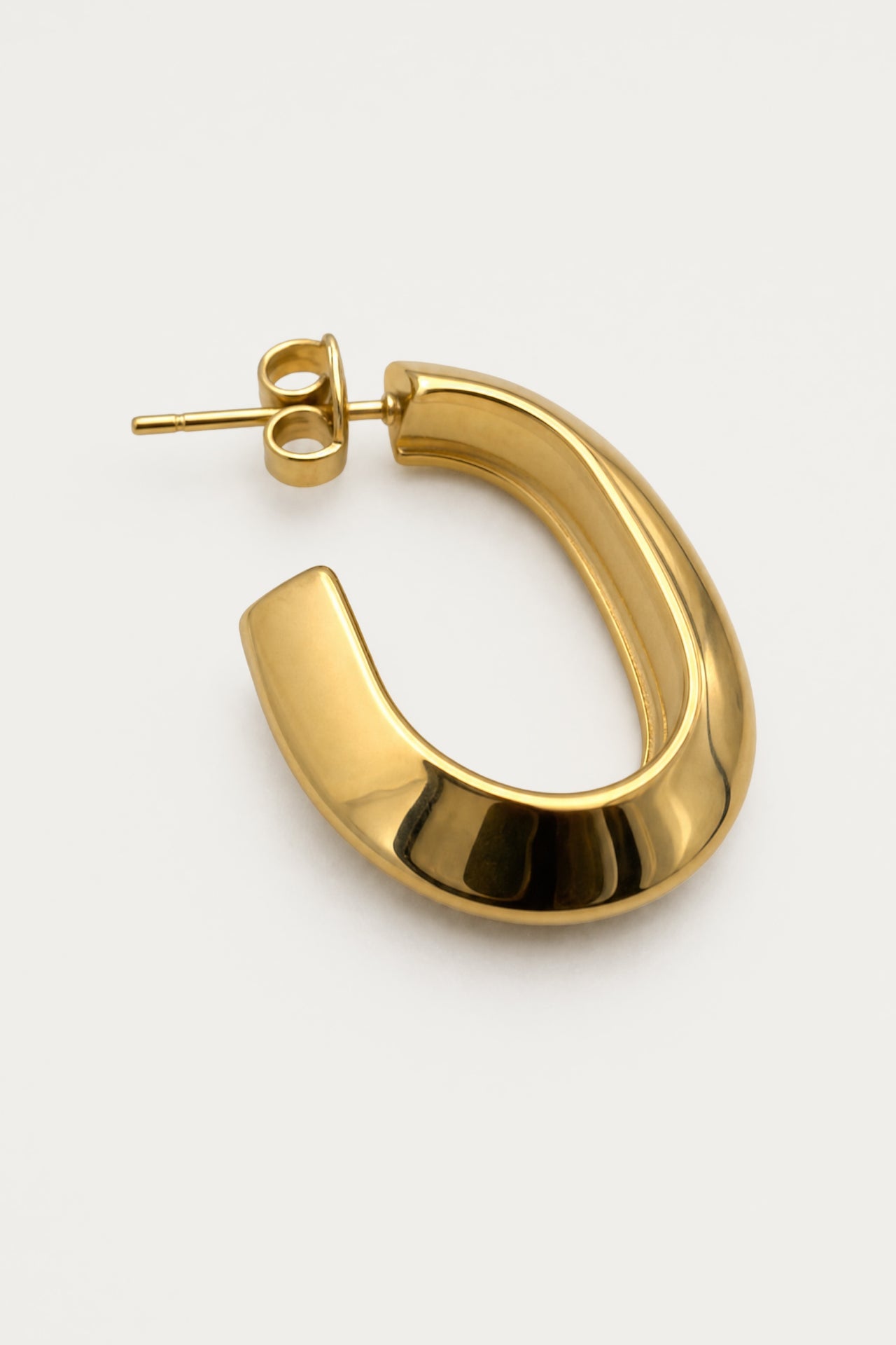 Classic Contour Drop Earrings