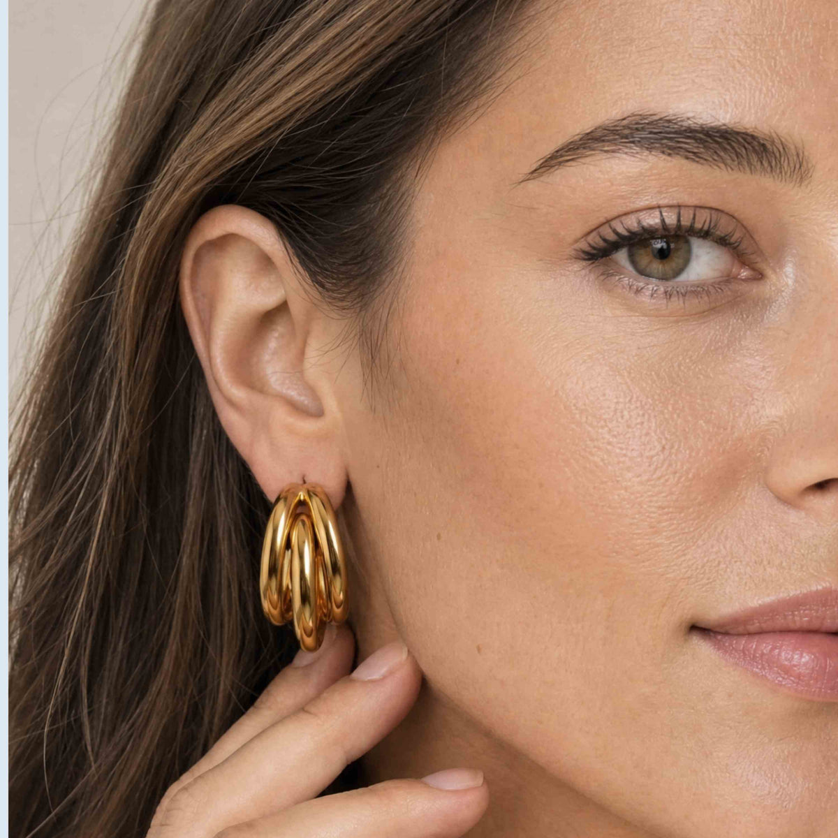 Halo Drop Earrings