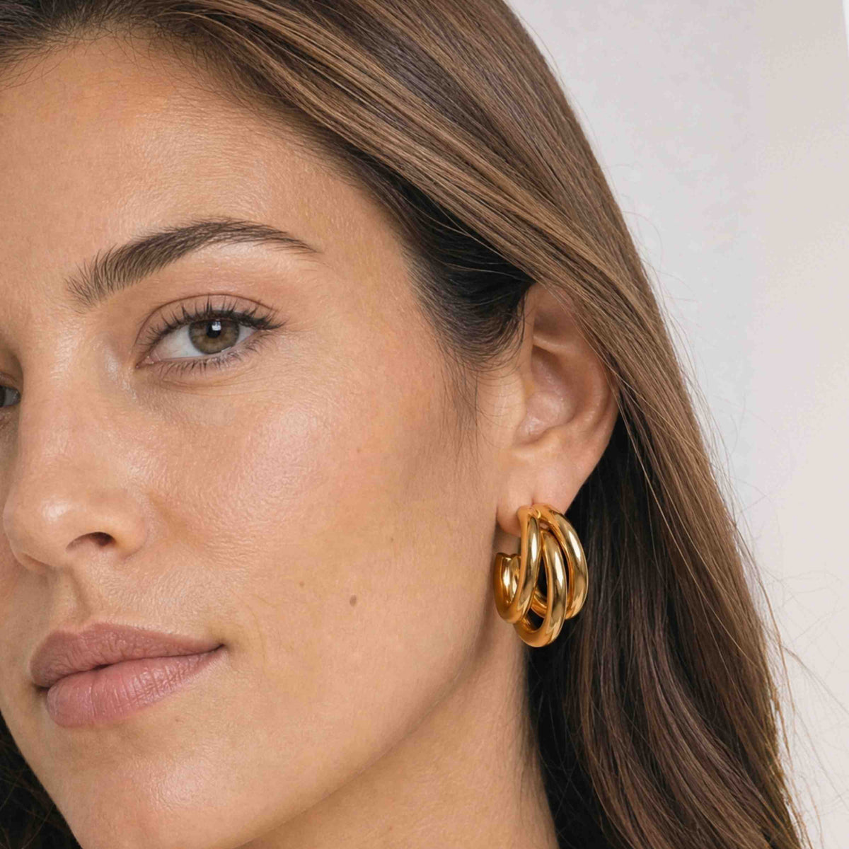 Halo Drop Earrings