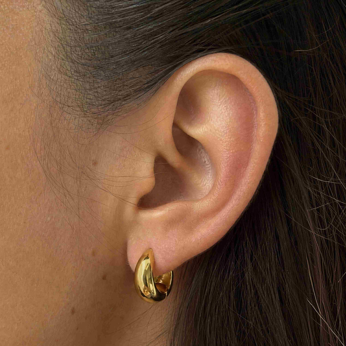 Organic Dome Earrings