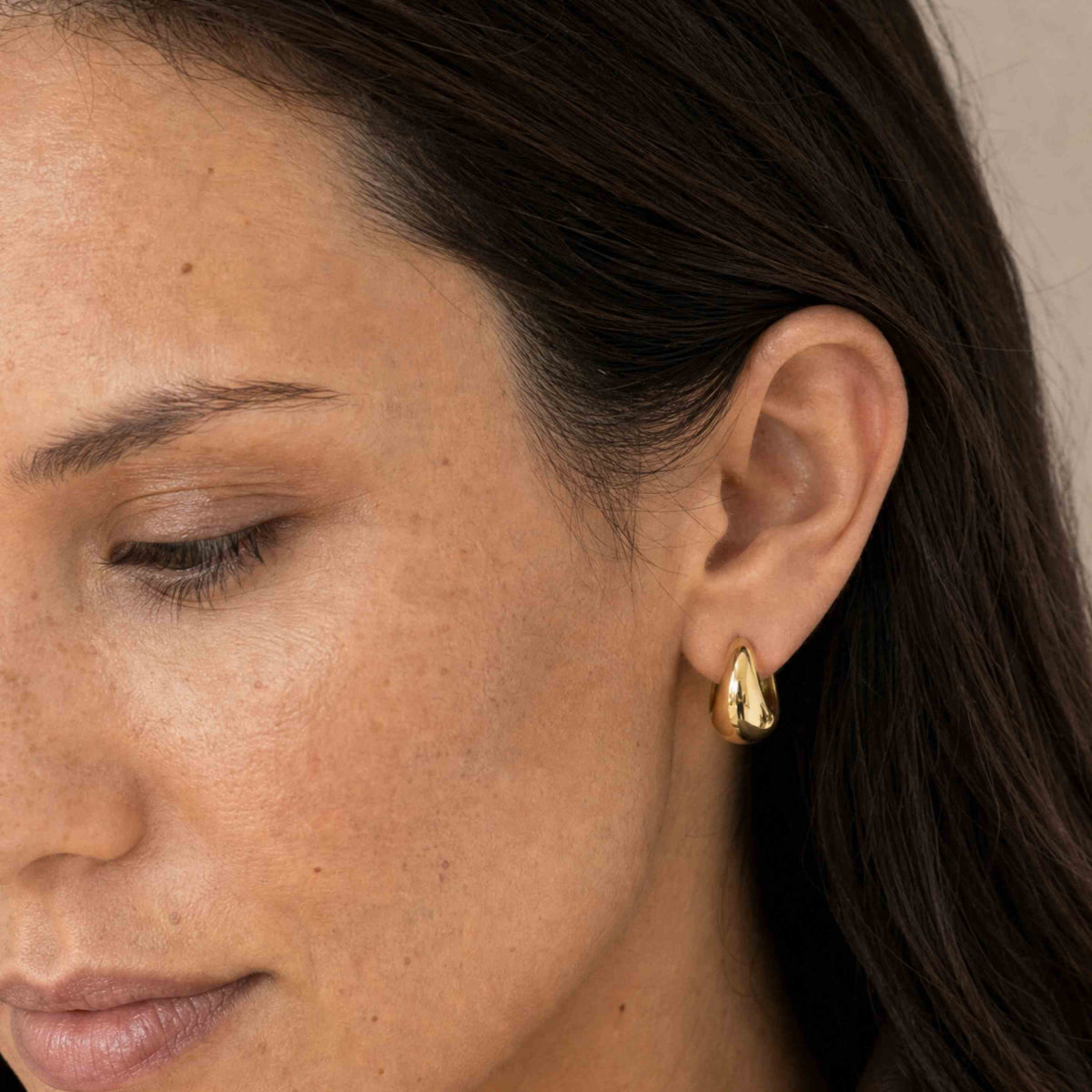 Organic Dome Earrings