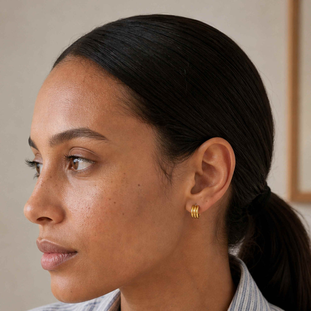 Petite Mini Line Earrings