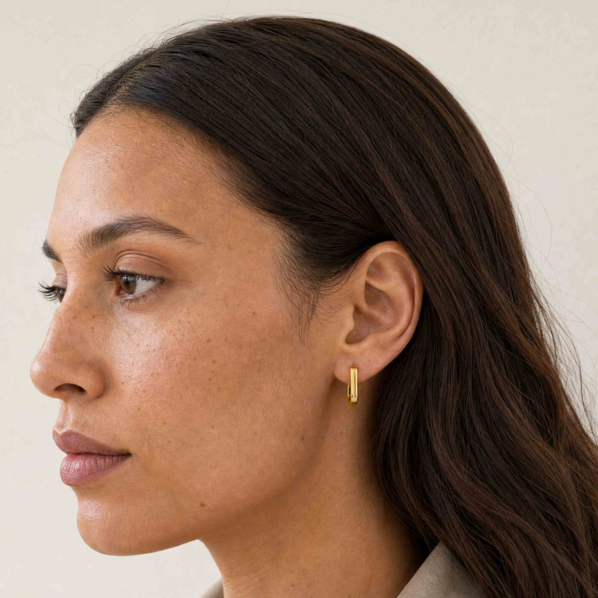 Signature Rectangular Hoops