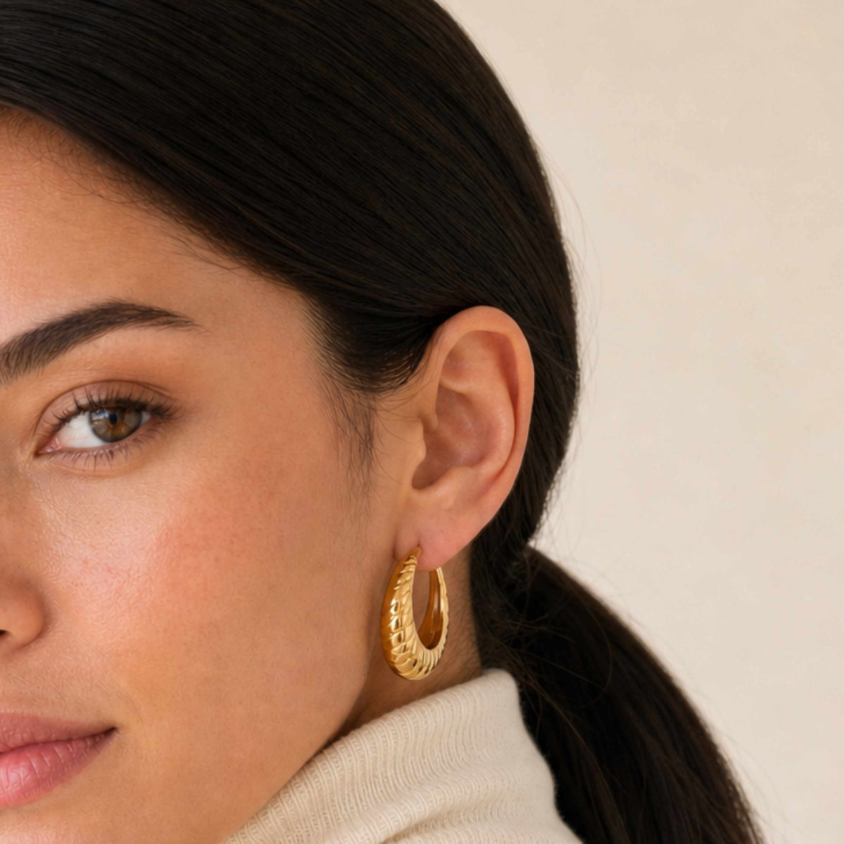 Moon Drop Earrings