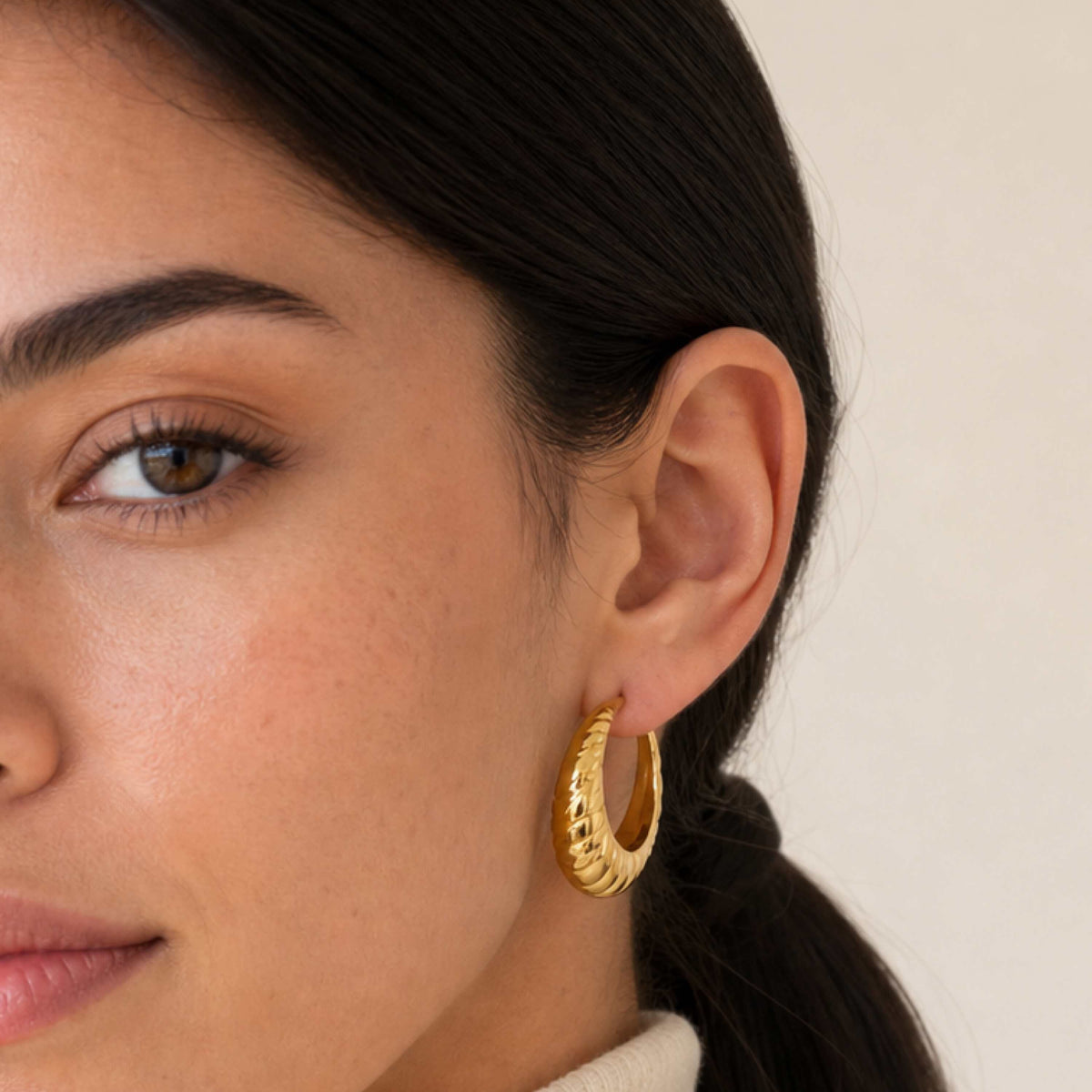 Moon Drop Earrings