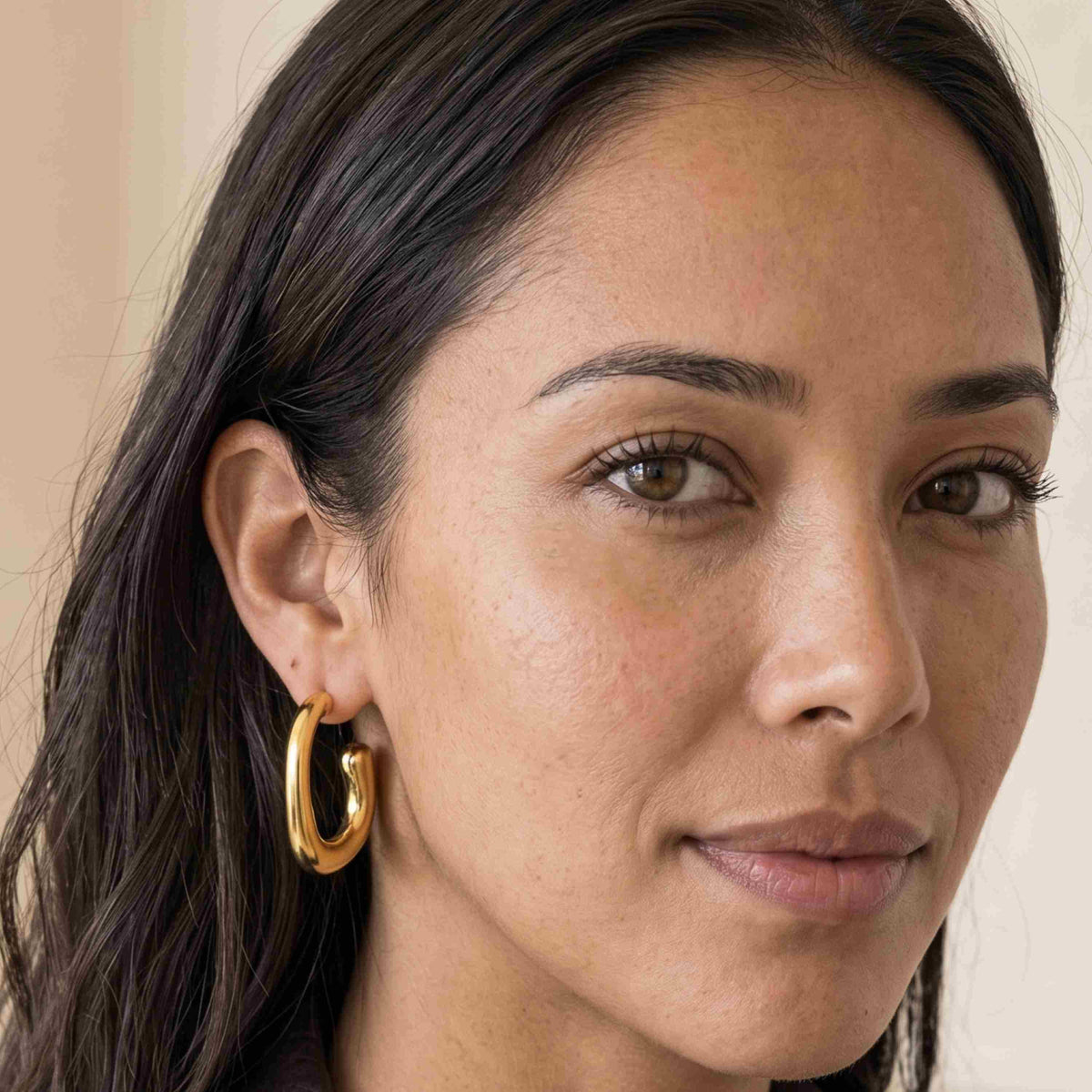 Bold Tube Drop Earrings