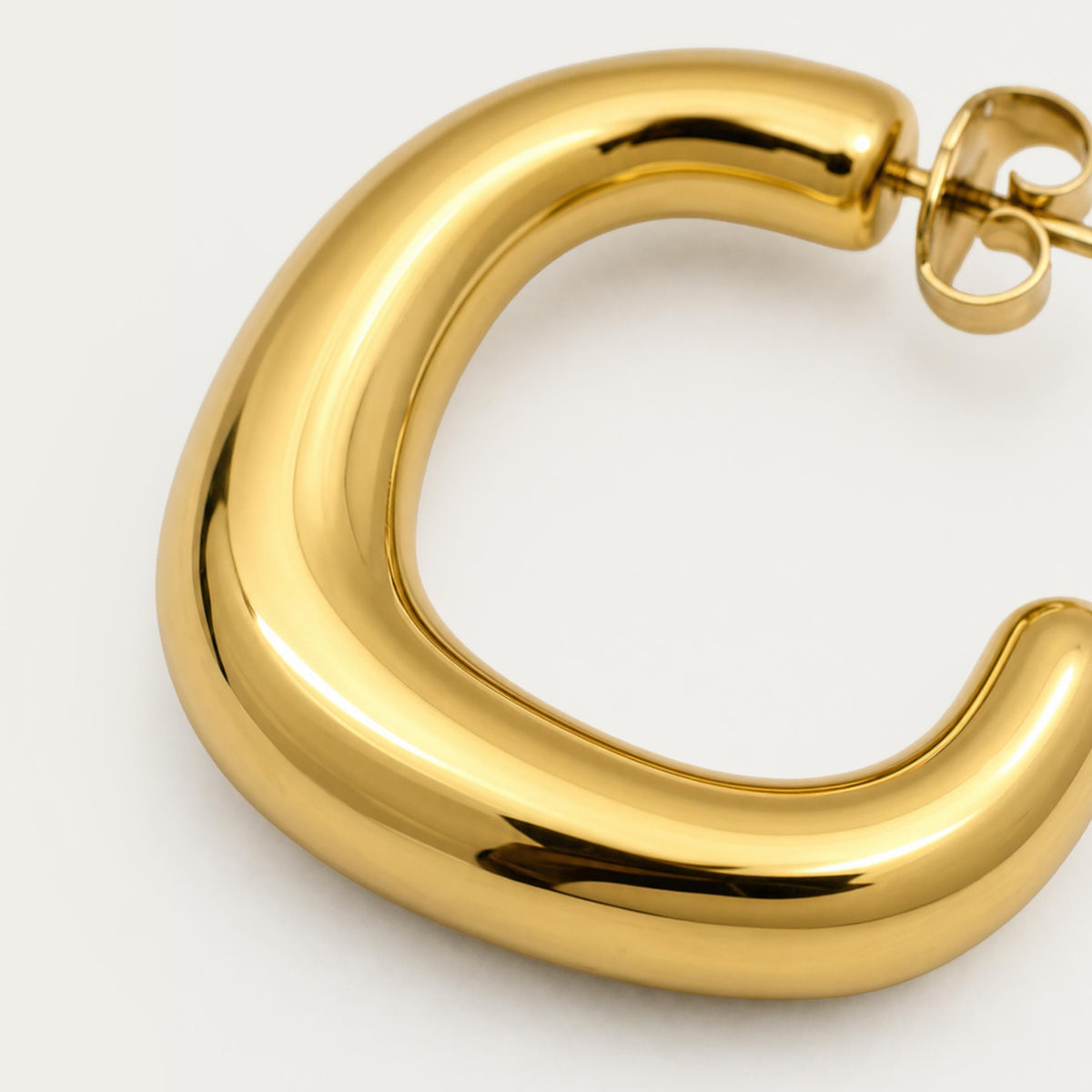 Bold Tube Drop Earrings
