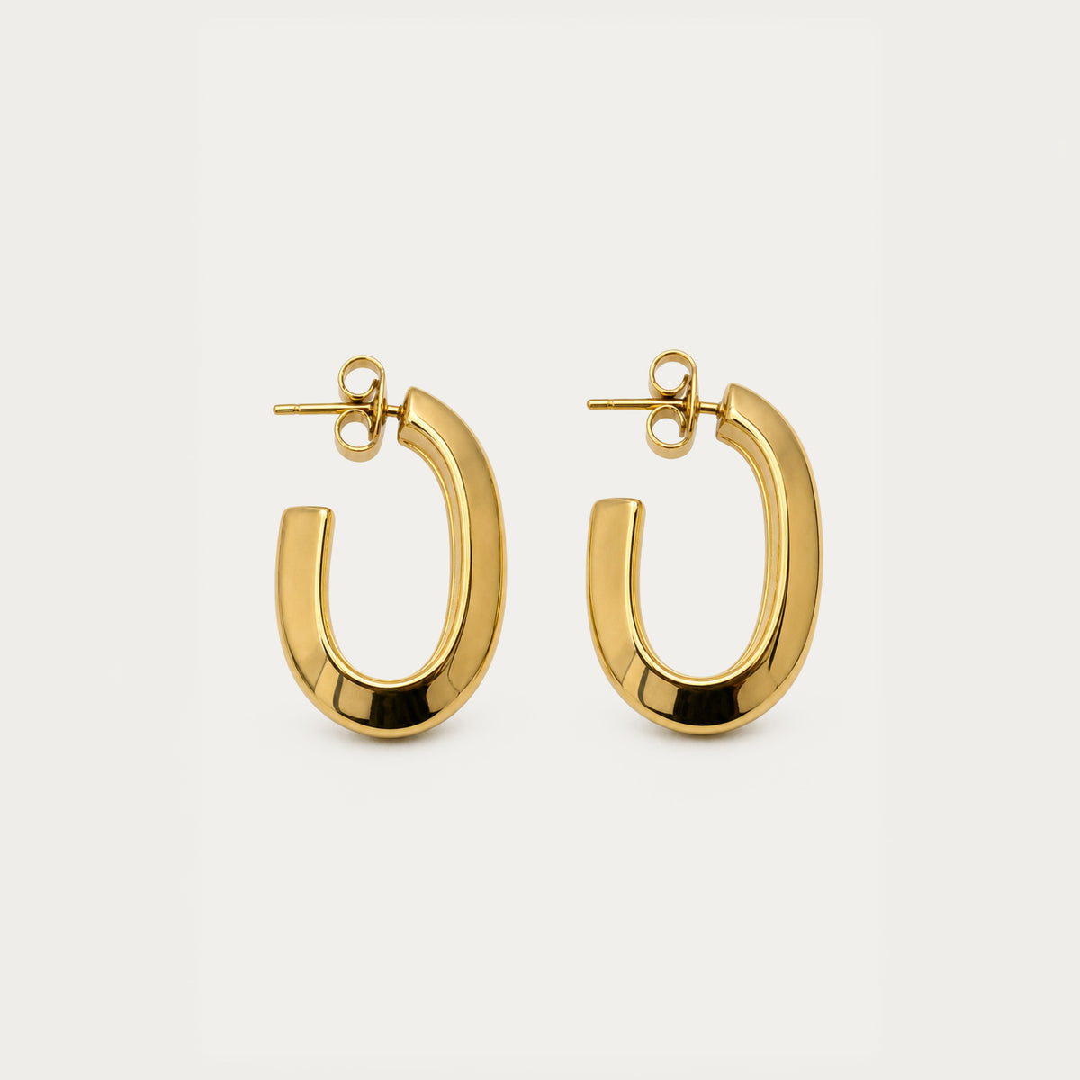Classic Contour Drop Earrings