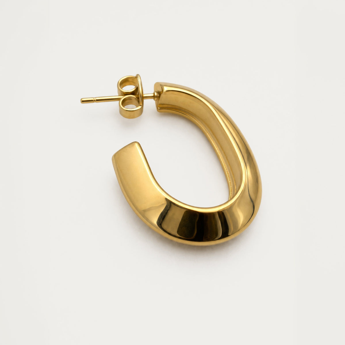 Classic Contour Drop Earrings