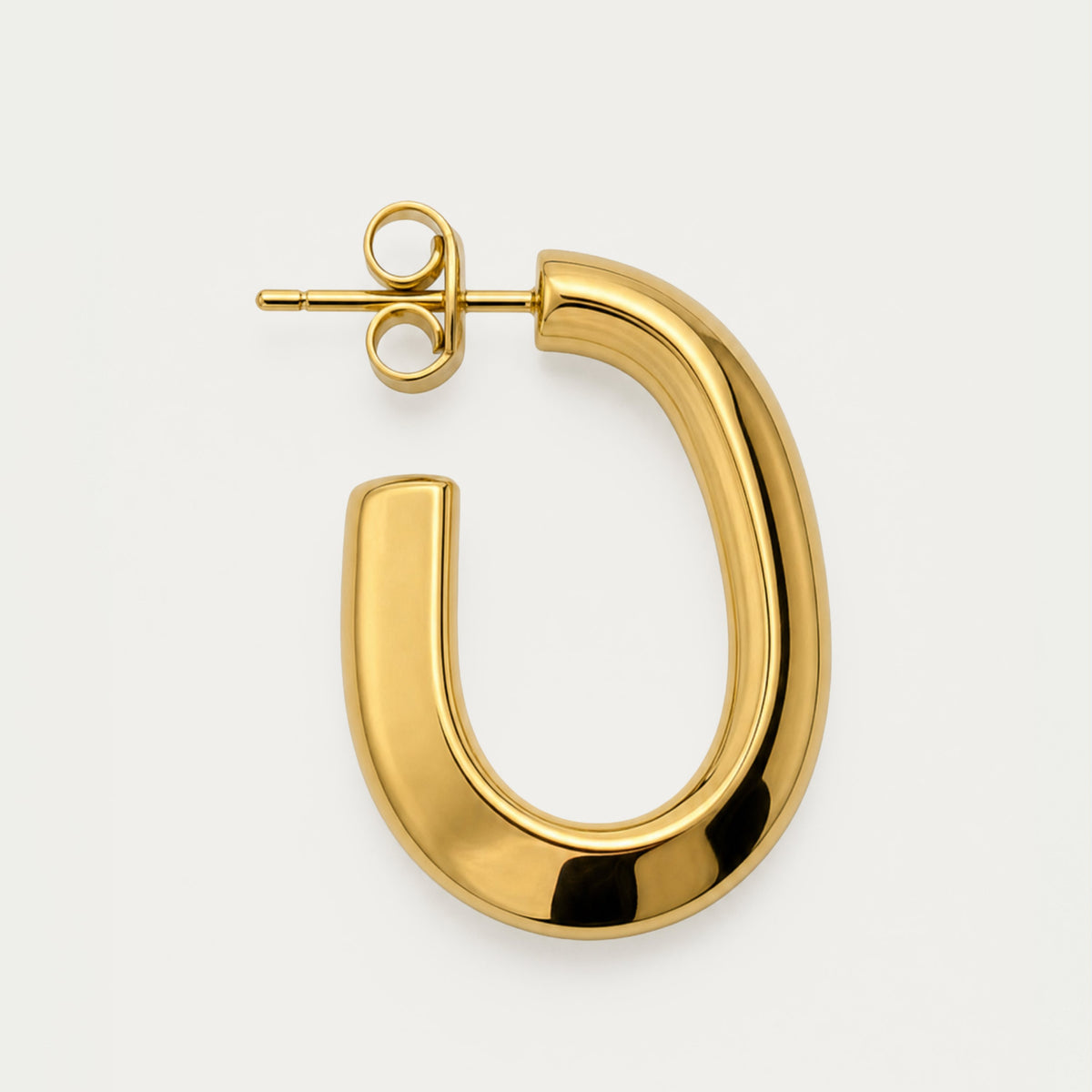 Classic Contour Drop Earrings