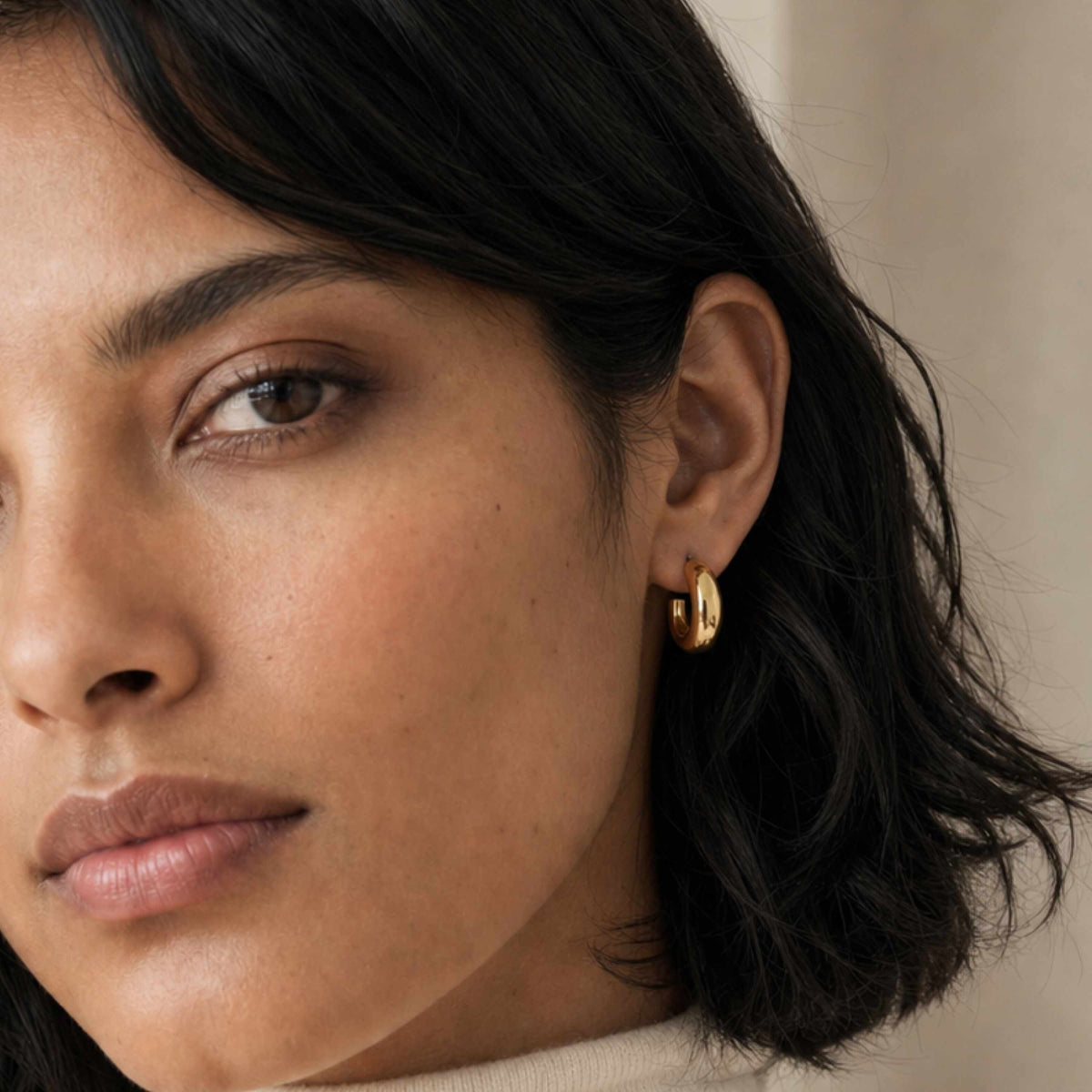 Small Pillow Drop Earrings