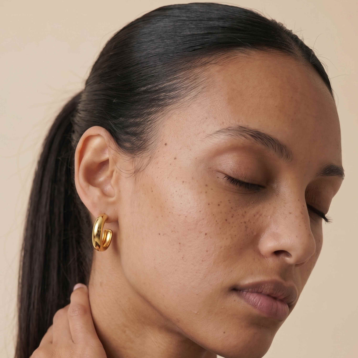 Large Pillow Drop Earrings