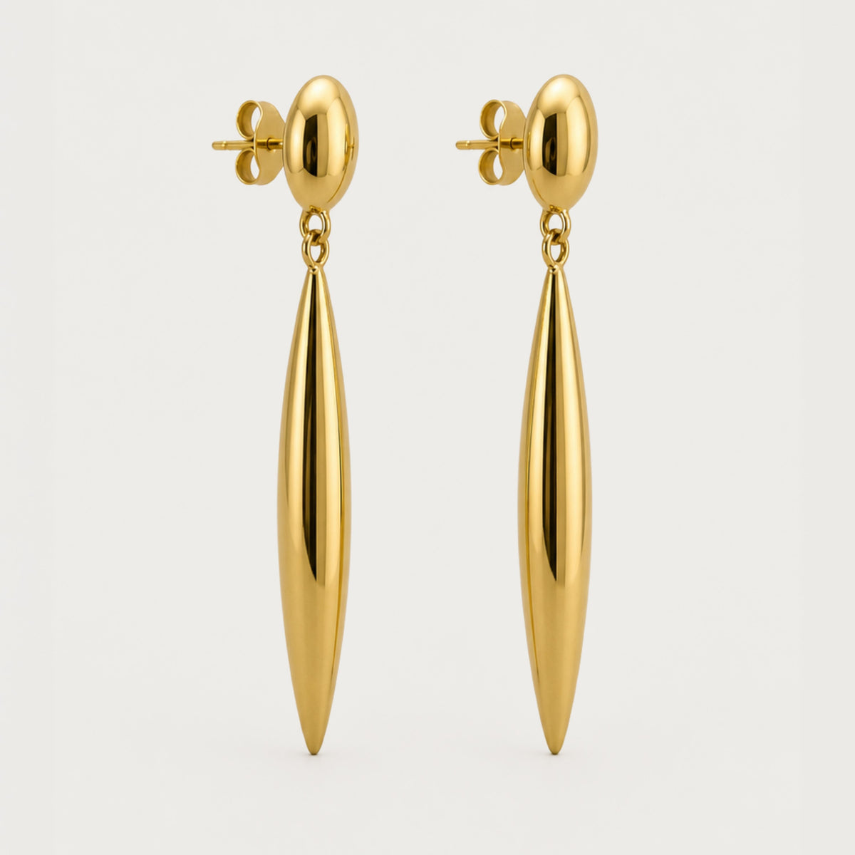 Axis Bar Drop Earrings