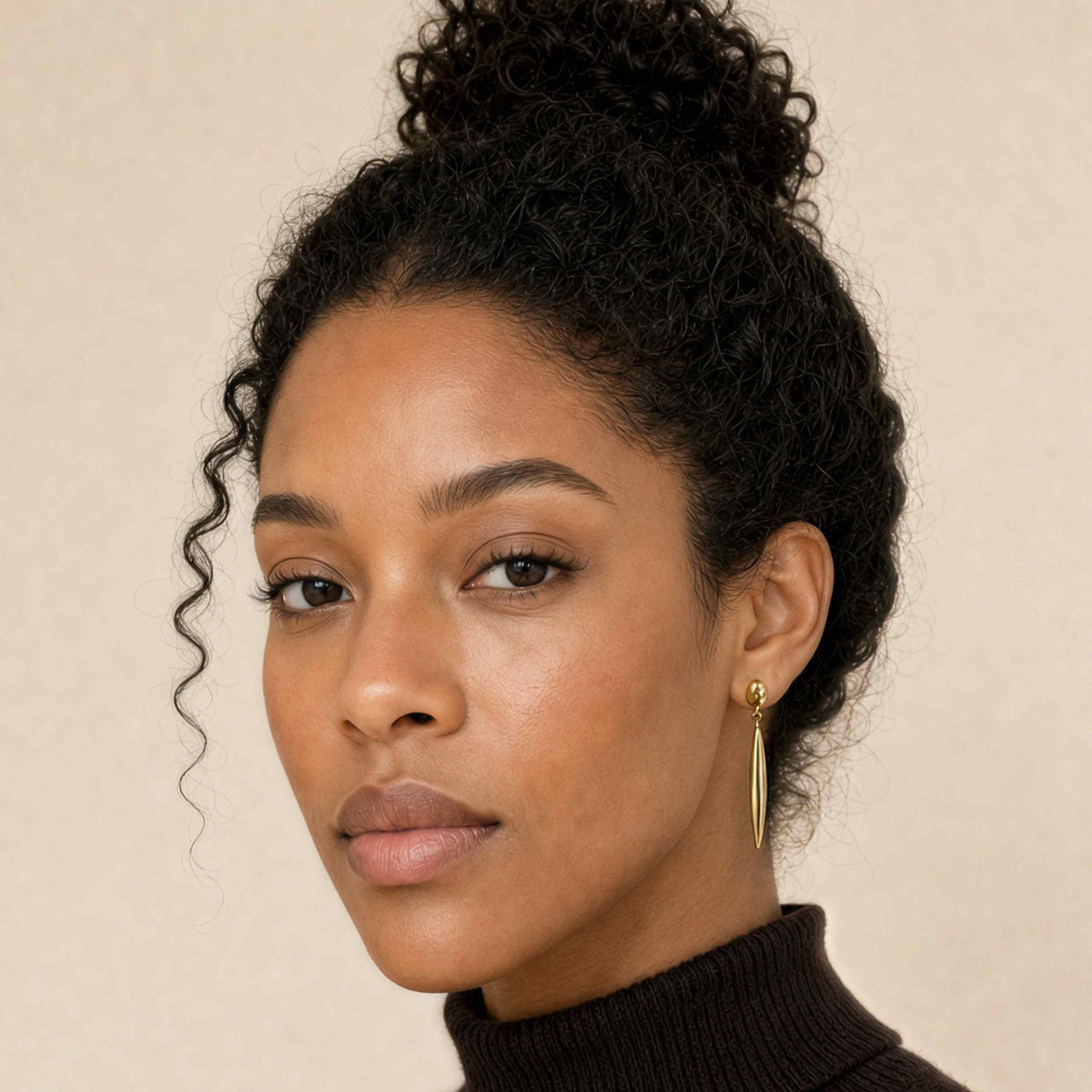 Axis Bar Drop Earrings