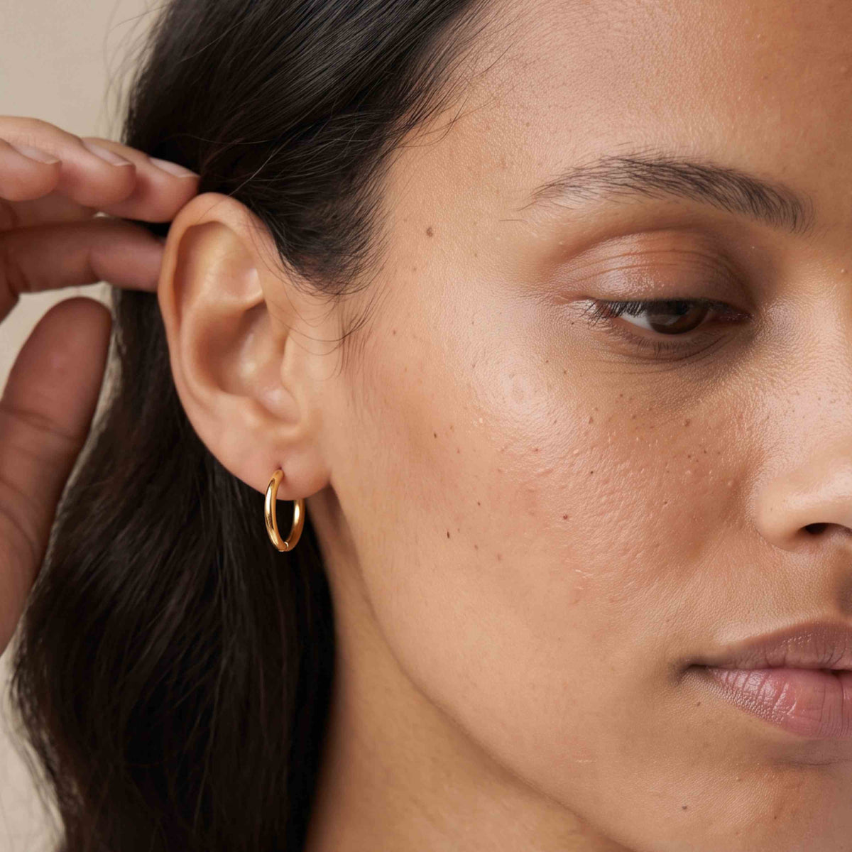 Sienna Petite Hoops