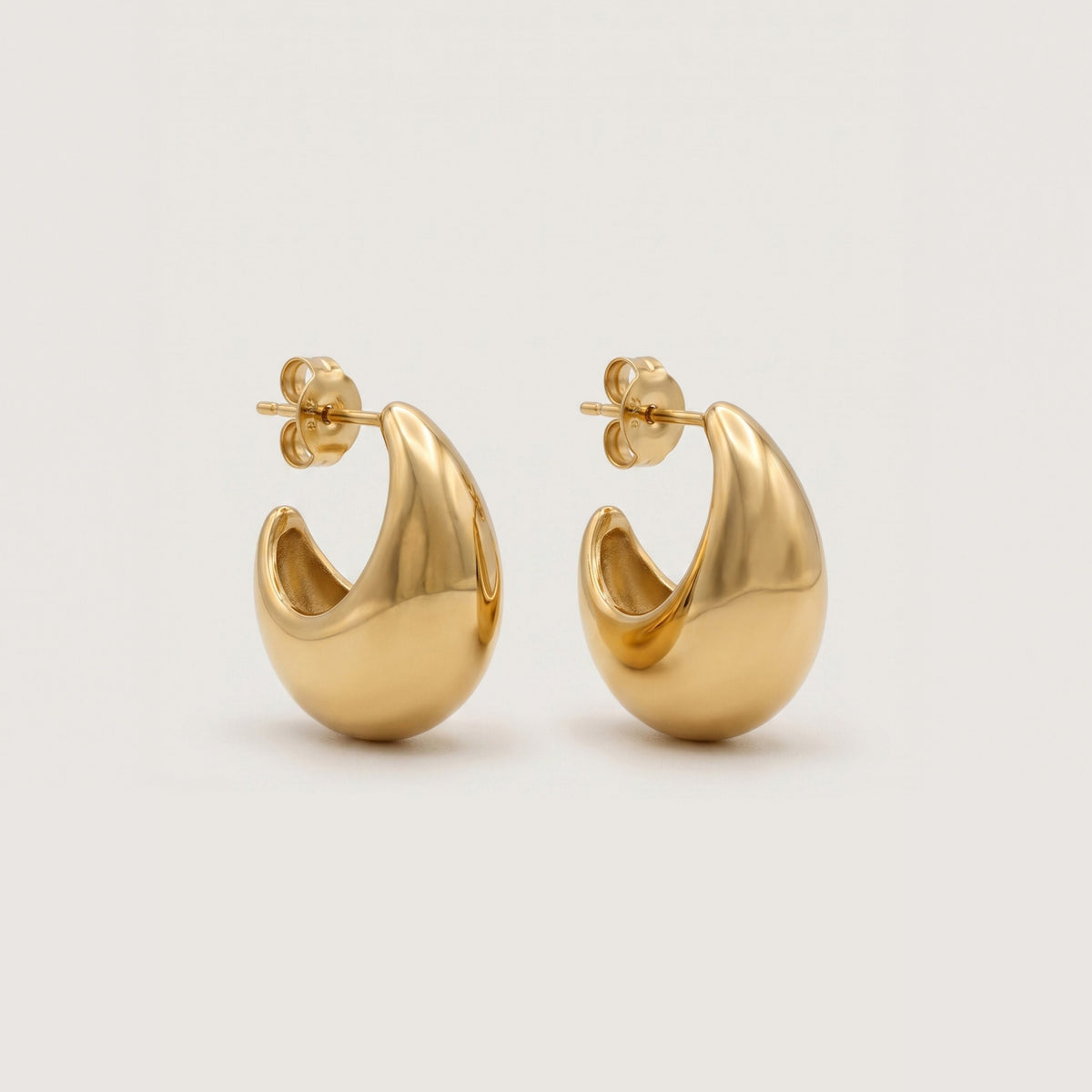 Molten Teardrop Earrings