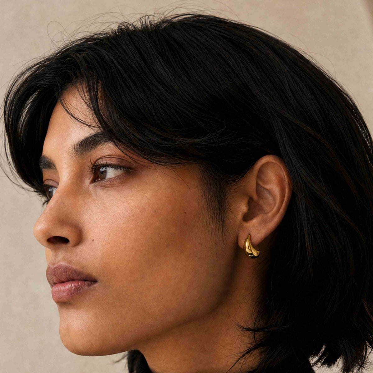 Molten Teardrop Earrings