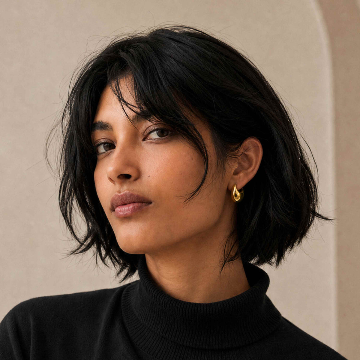 Molten Teardrop Earrings