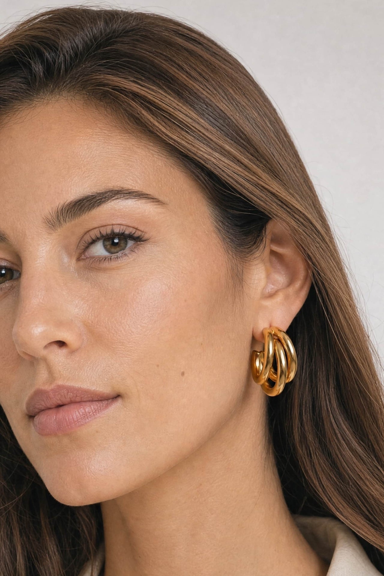Halo Drop Earrings