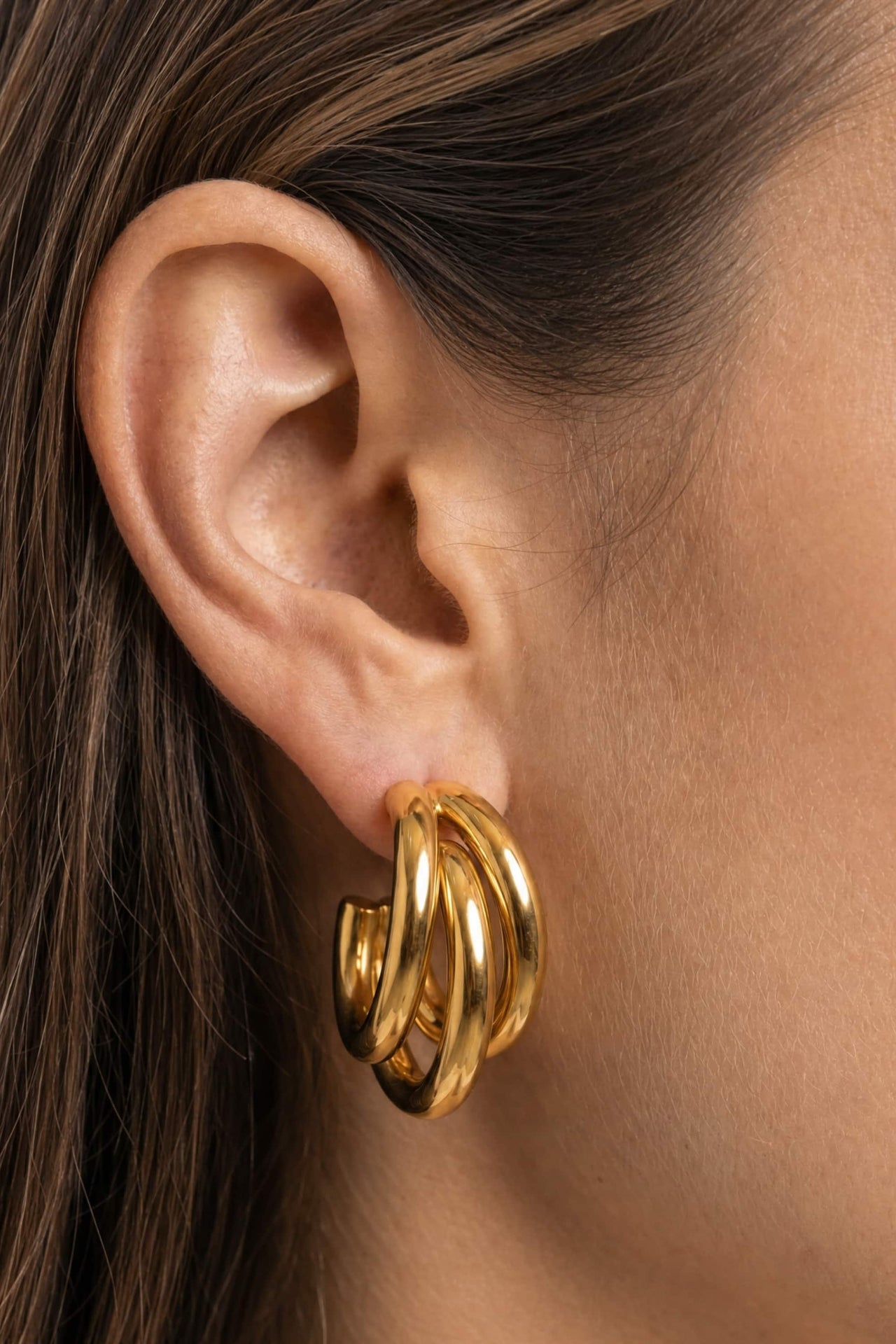 Halo Drop Earrings