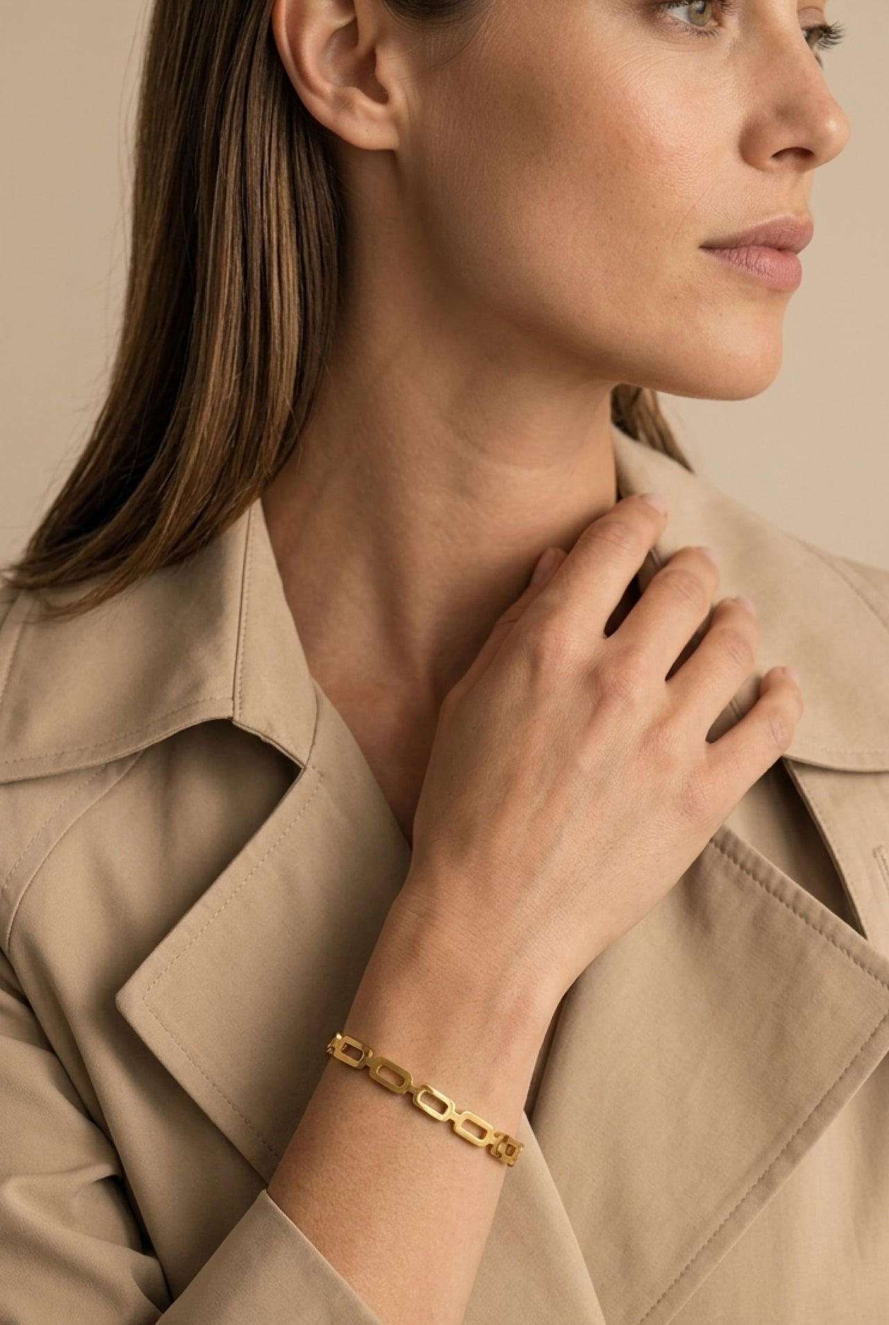 Linear Link Bracelet