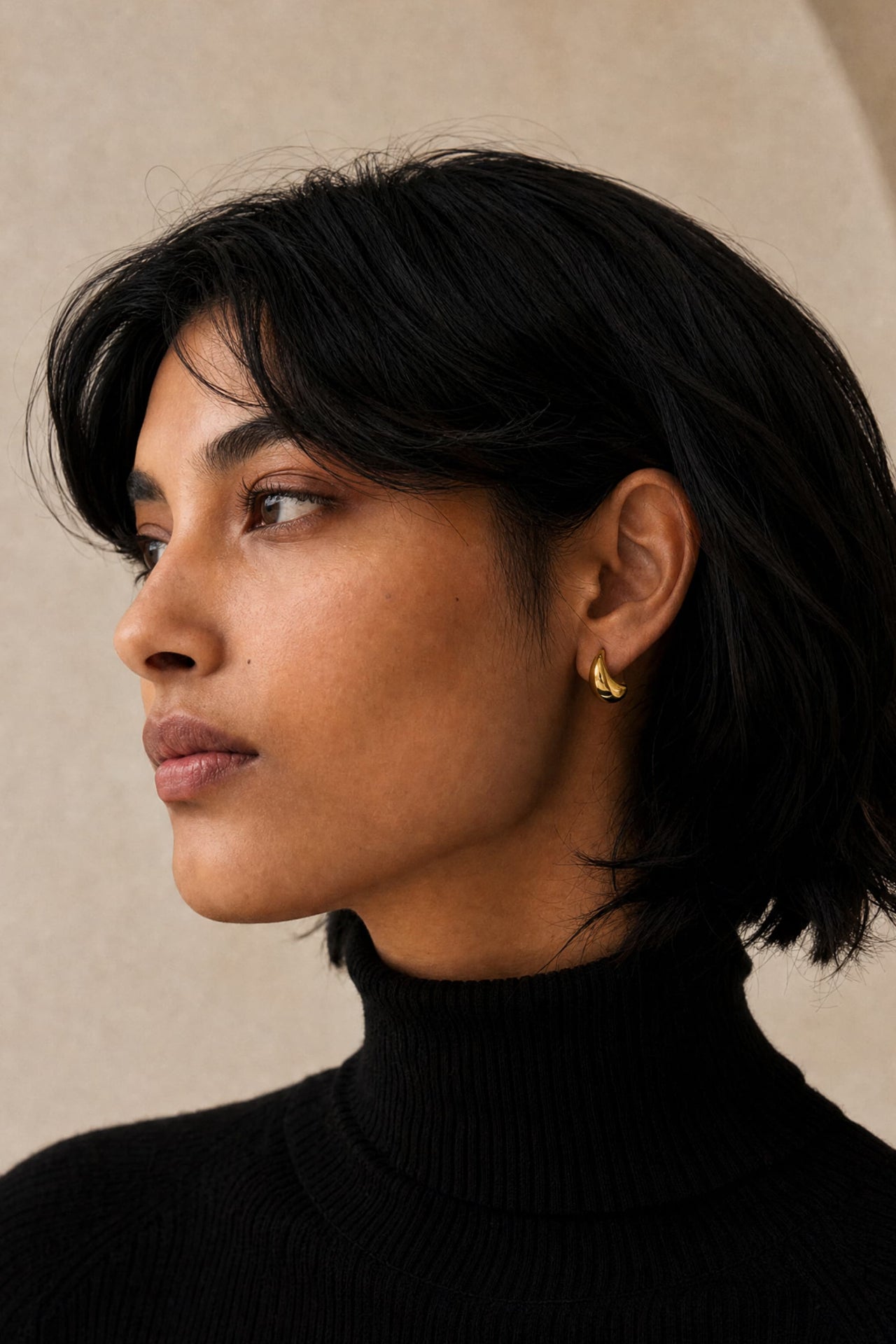 Molten Teardrop Earrings