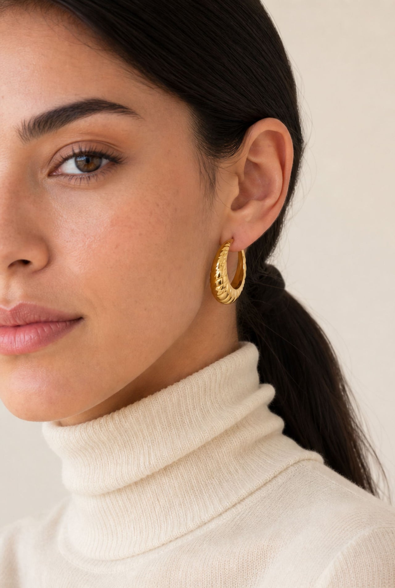 Moon Drop Earrings