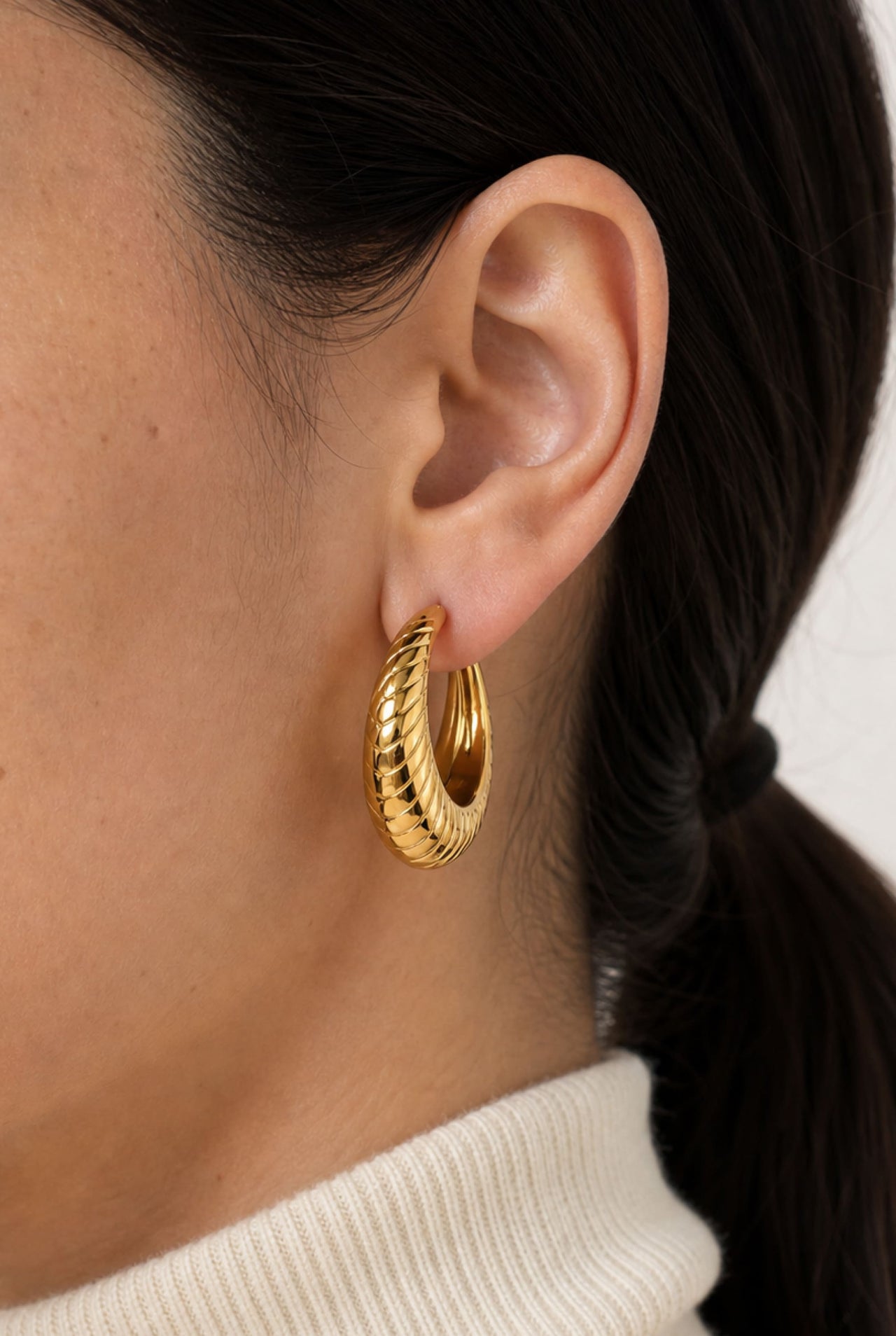 Moon Drop Earrings