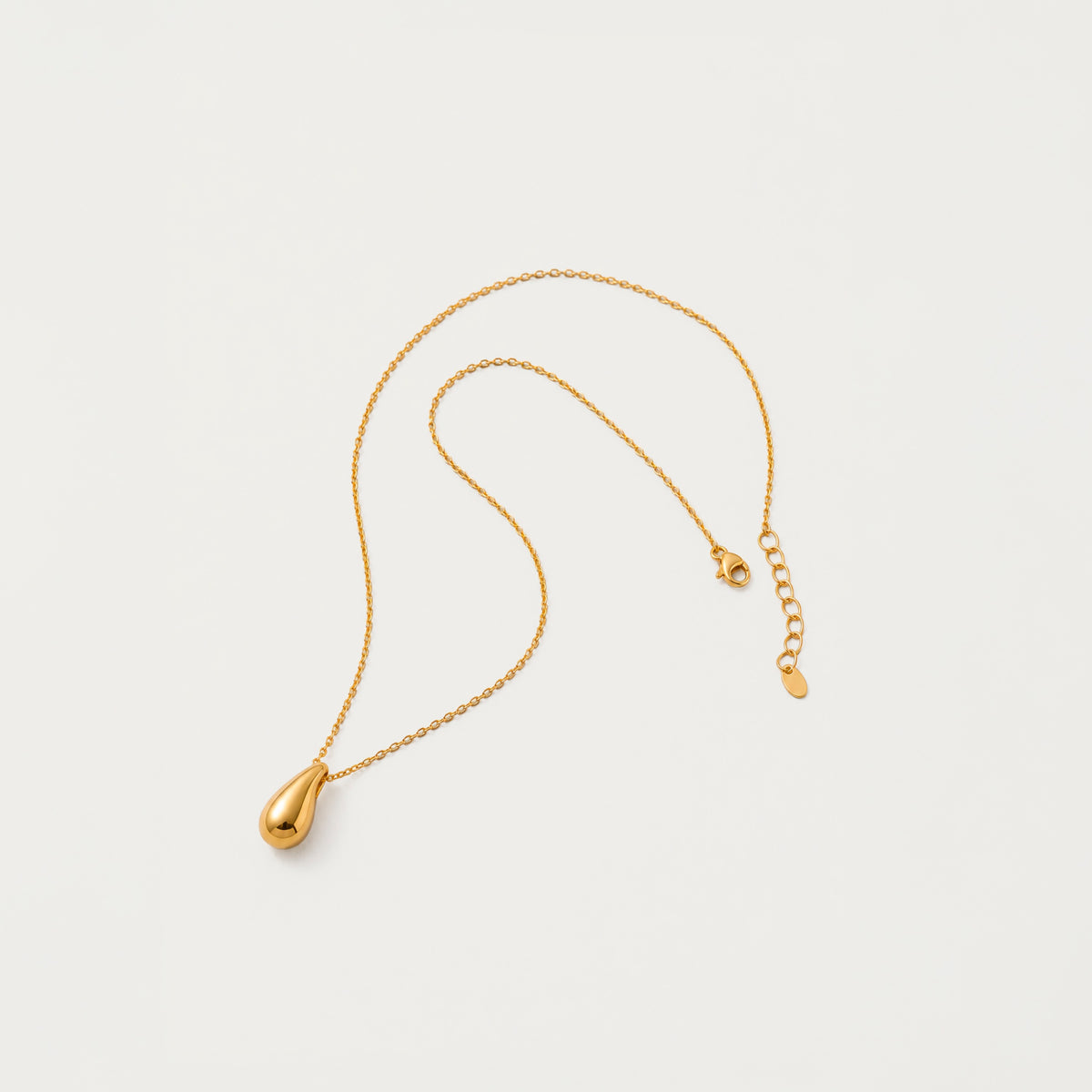 Teardrop Pendant Necklace