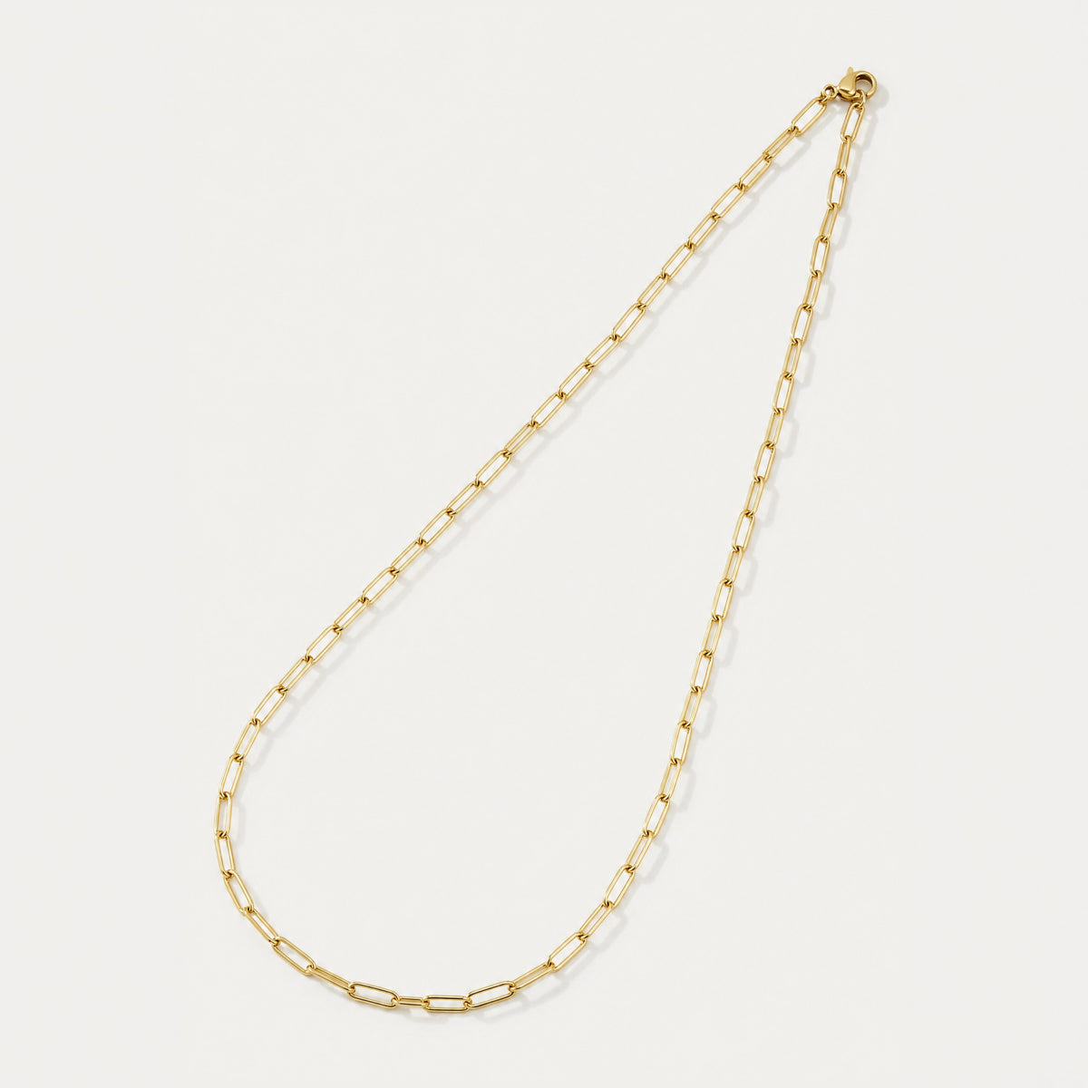 Rhea Paperclip Necklace