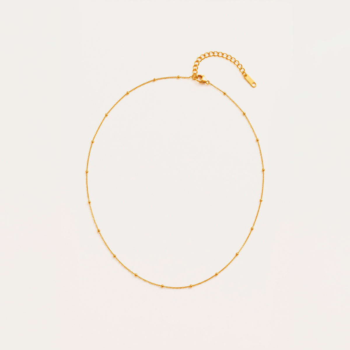 Solis Dainty Ball Necklace