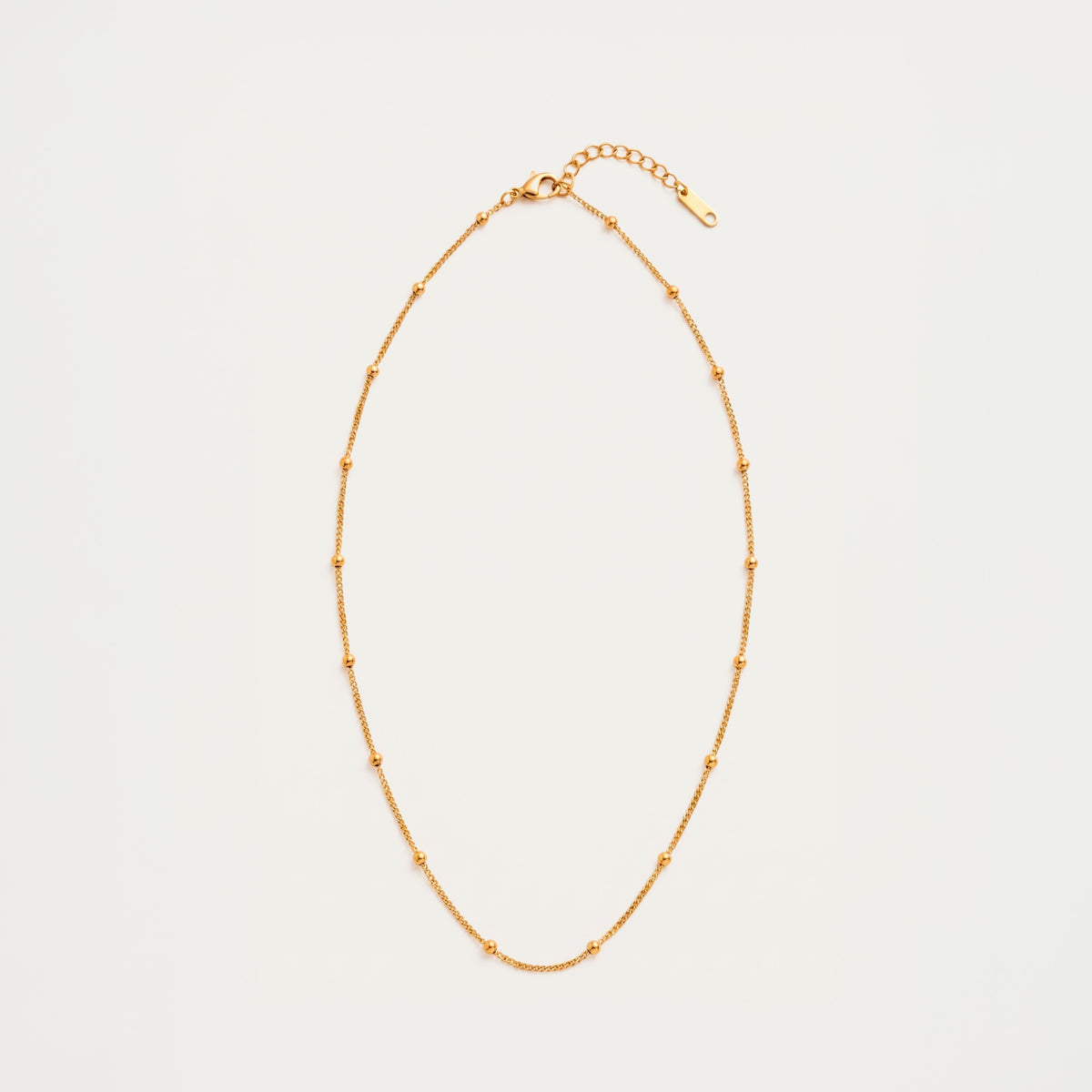 Solis Dainty Ball Necklace