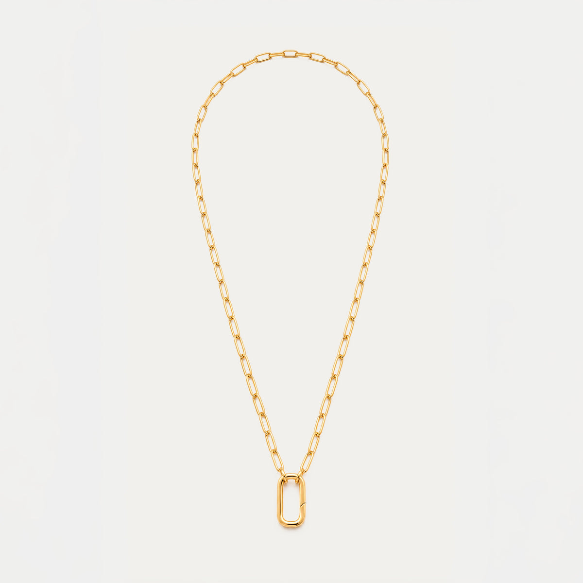 Paperclip Lock Necklace