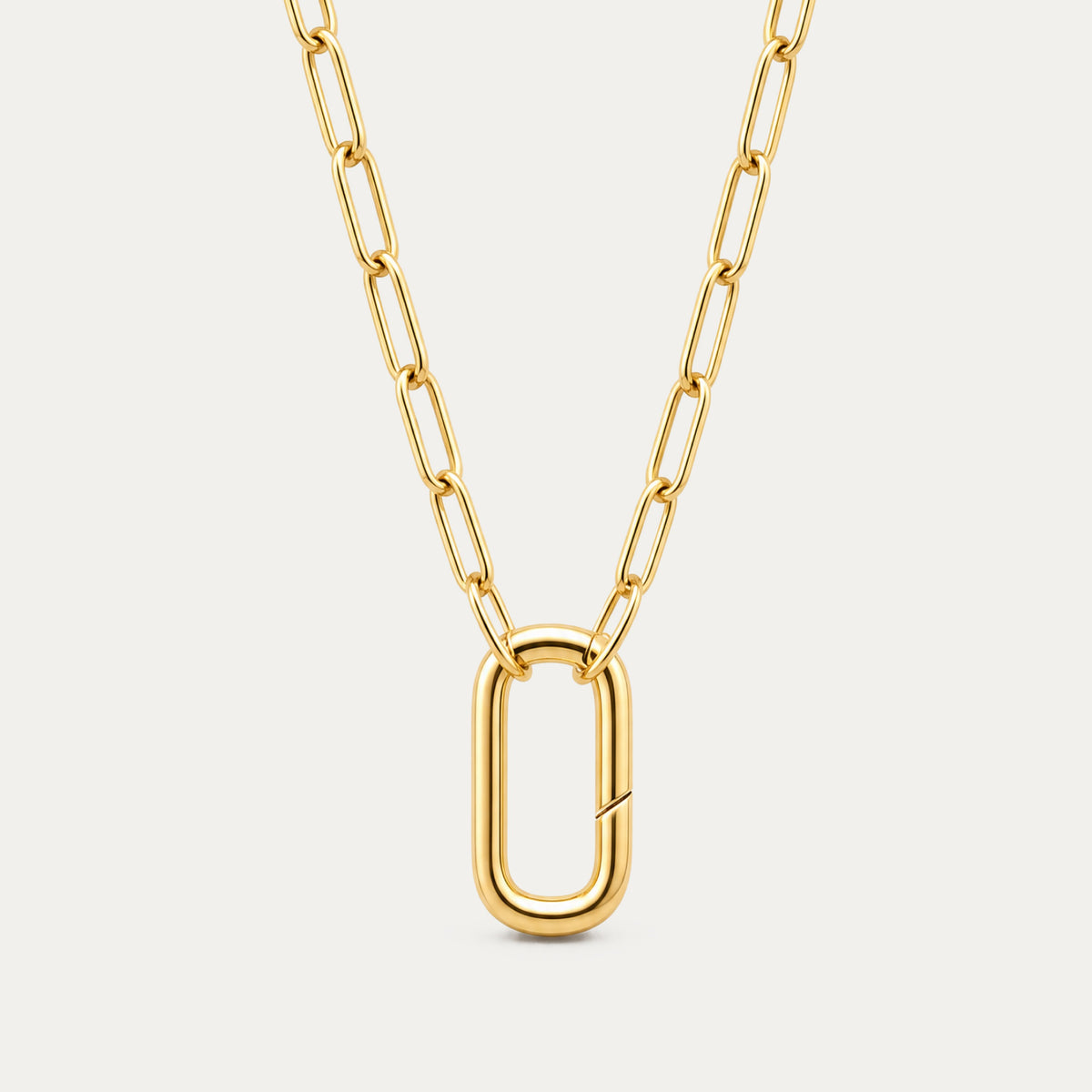 Paperclip Lock Necklace