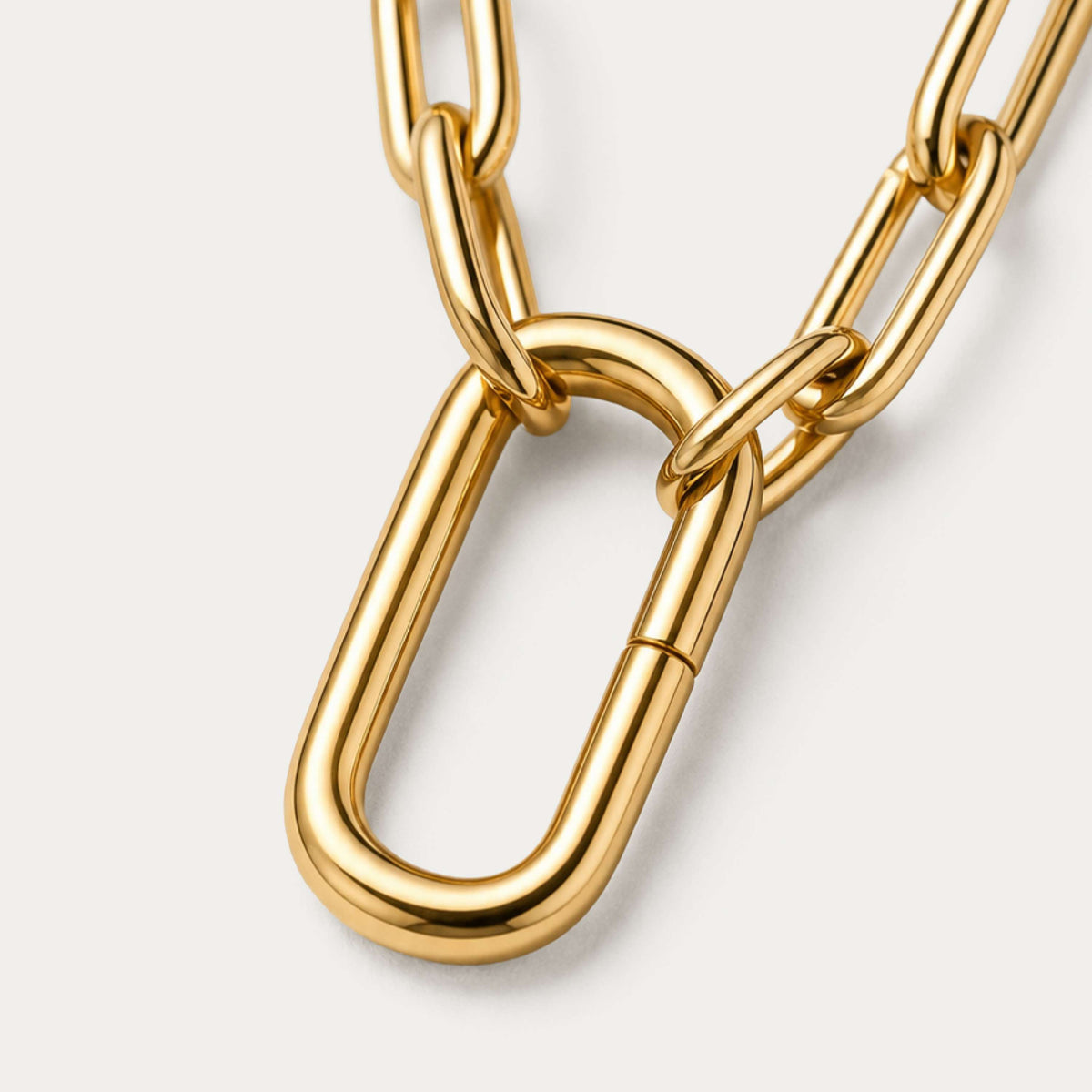Paperclip Lock Necklace