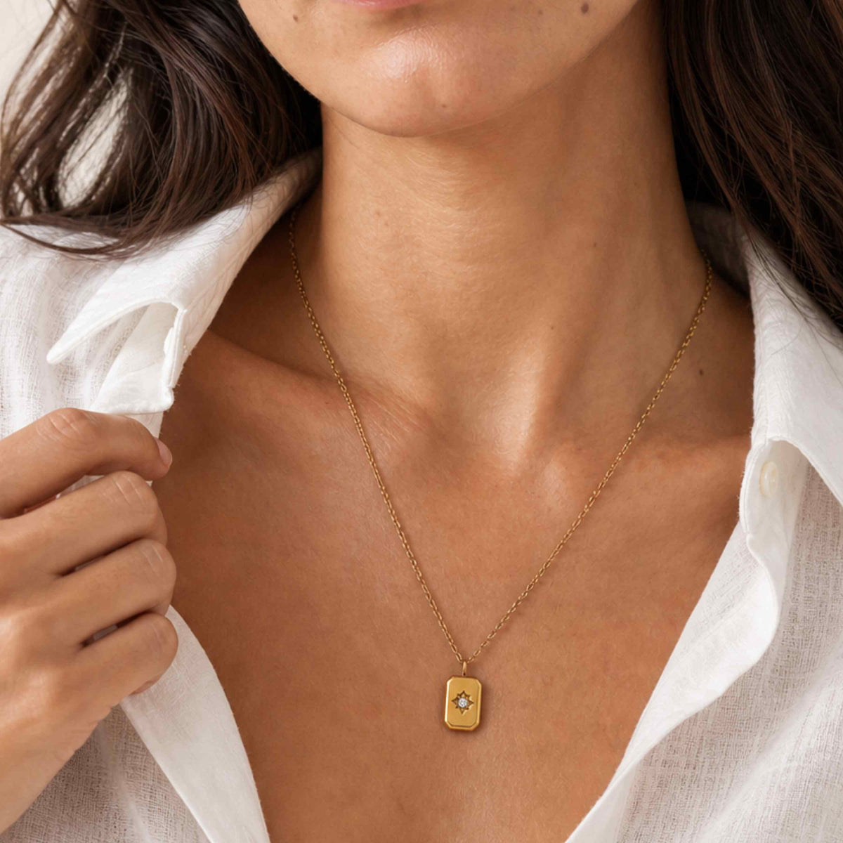 Sol Emblem Necklace