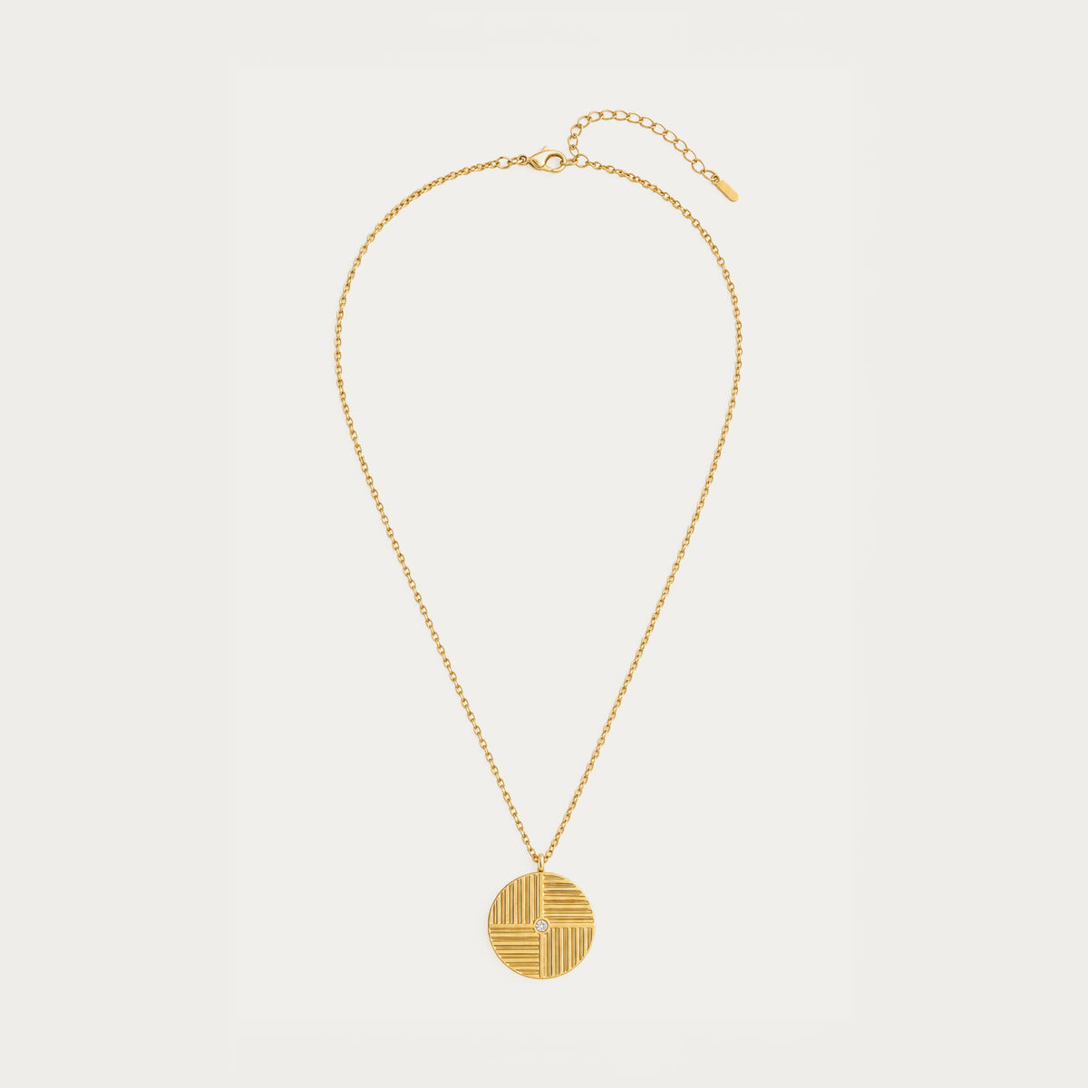 Sol Crossline Necklace