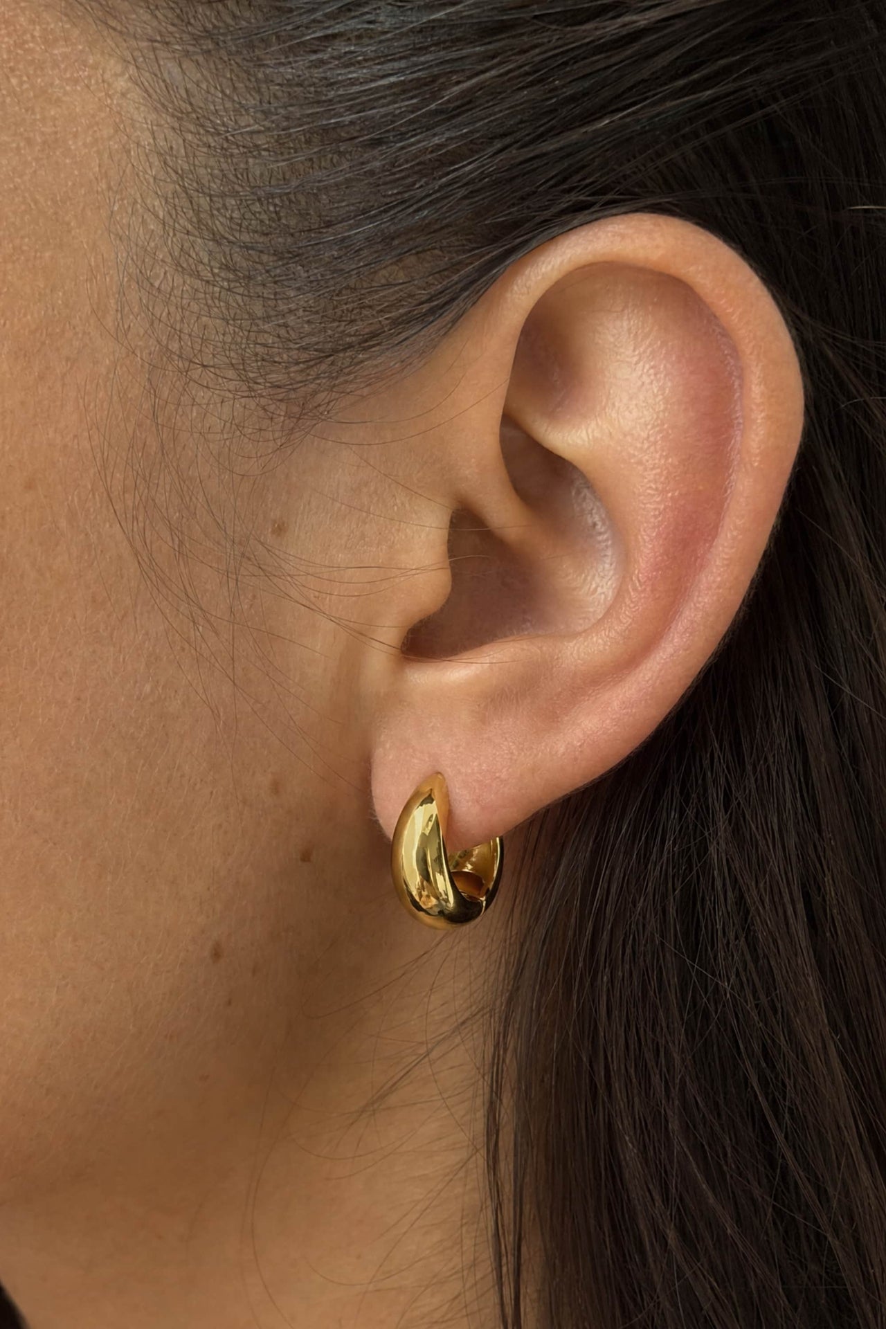 Organic Dome Earrings