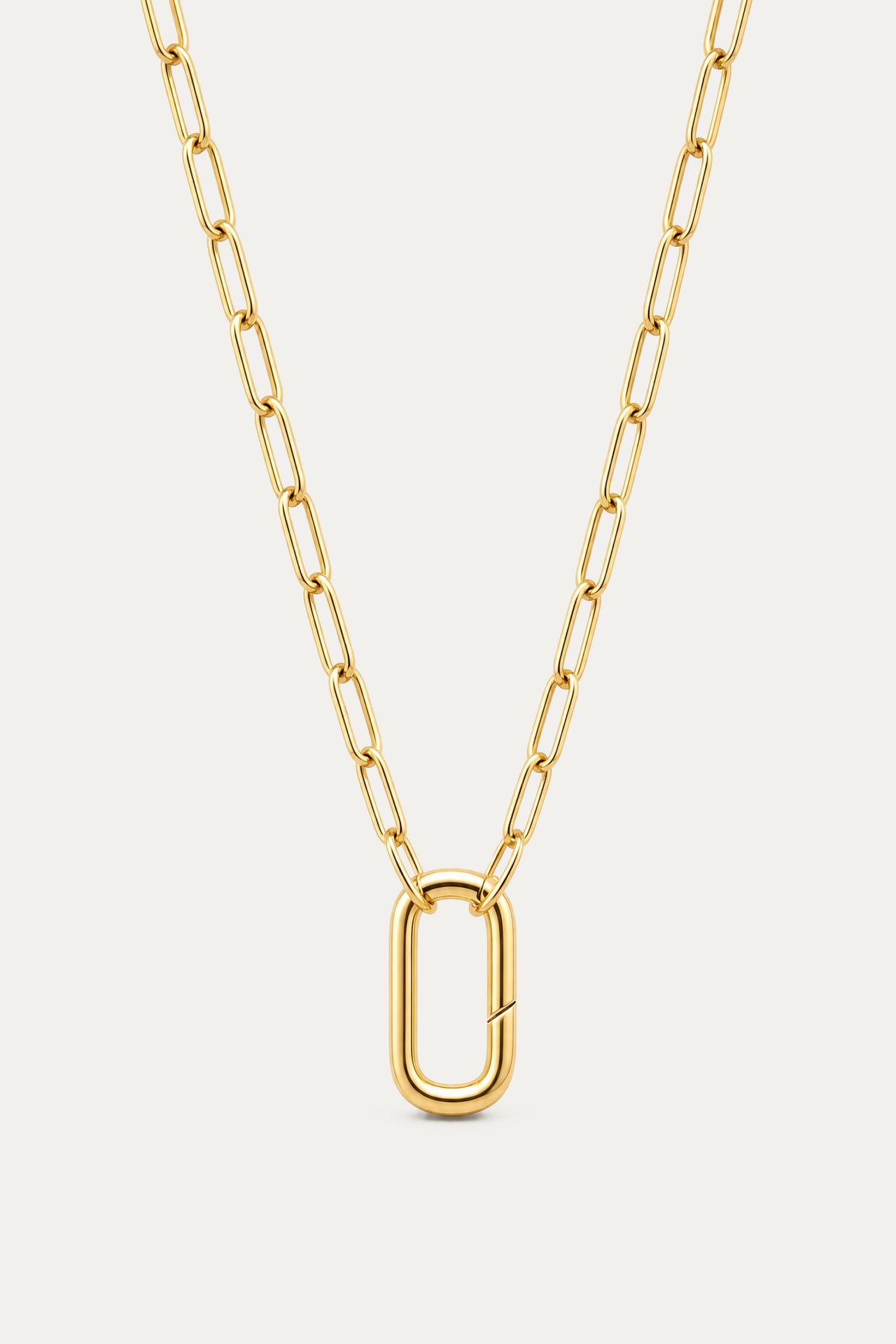 Paperclip Lock Necklace